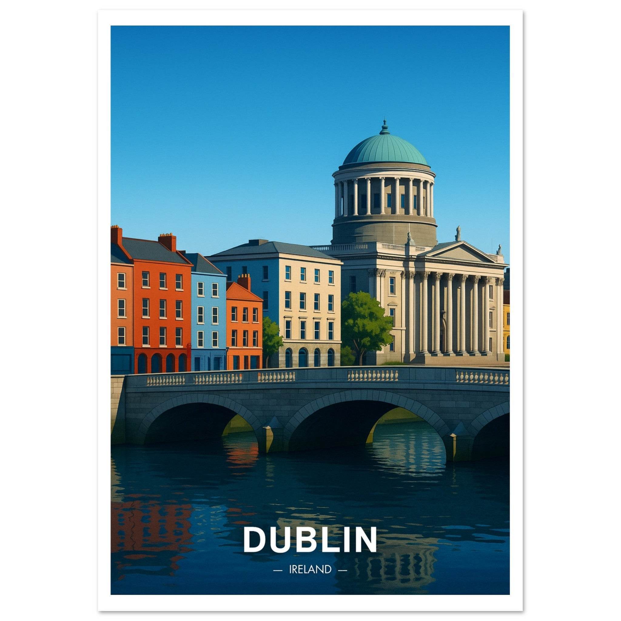 Dublin Poster - Geoprints