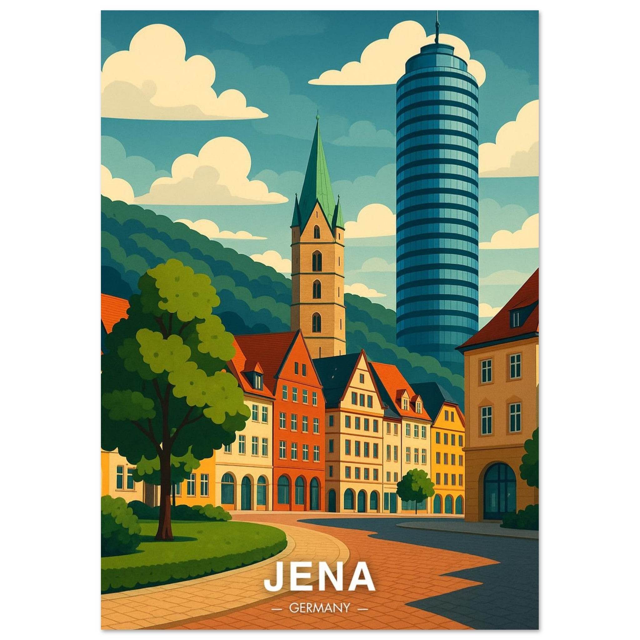 Jena Poster - Geoprints