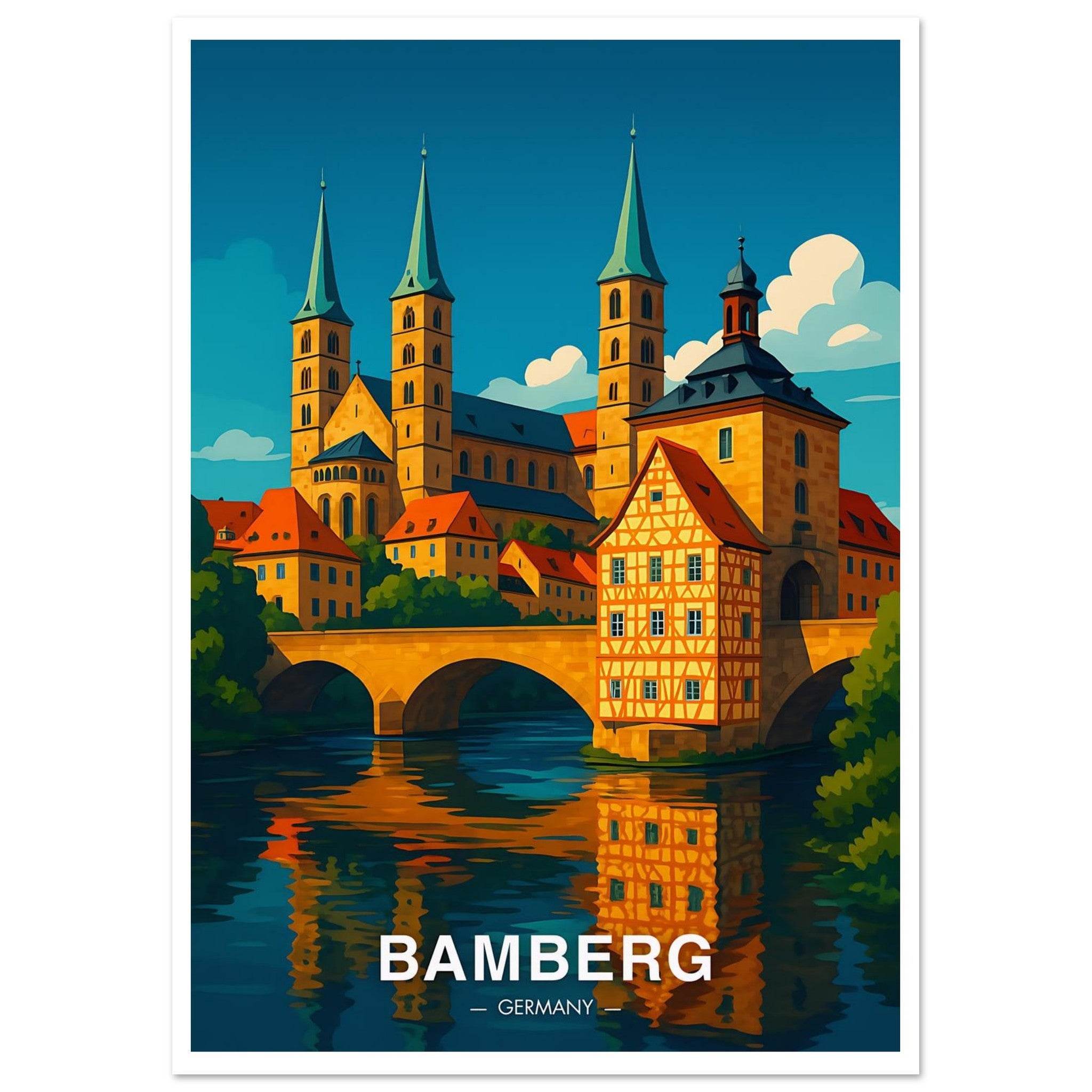 Bamberg Poster - Geoprints