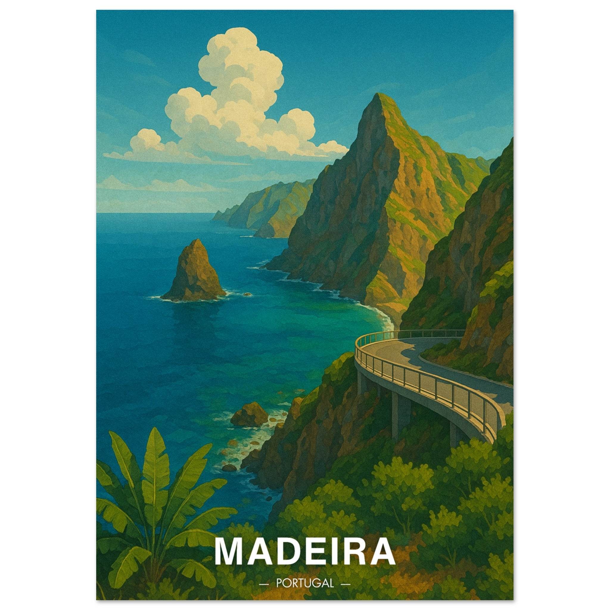 Madeira Poster - Geoprints