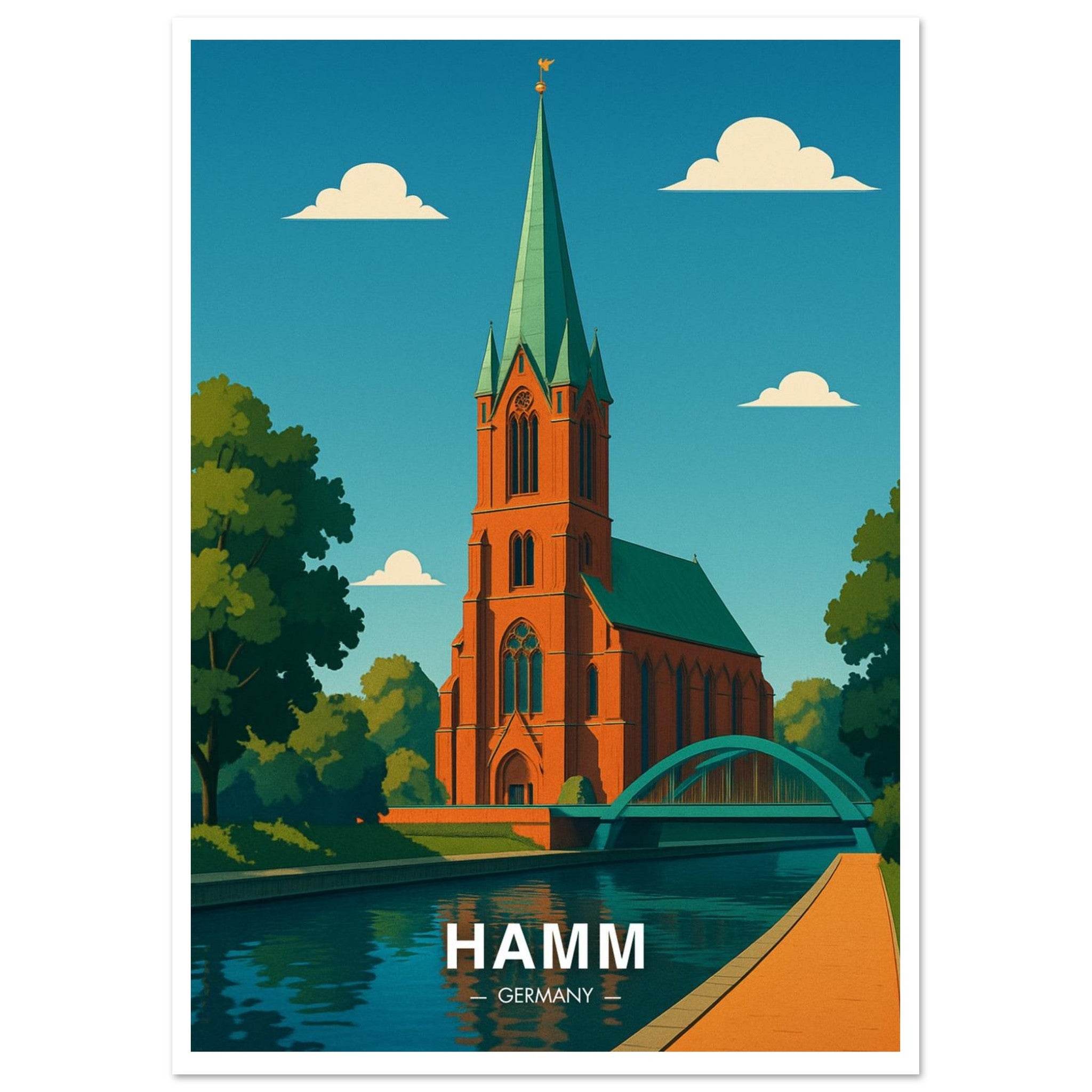 Hamm Poster - Geoprints