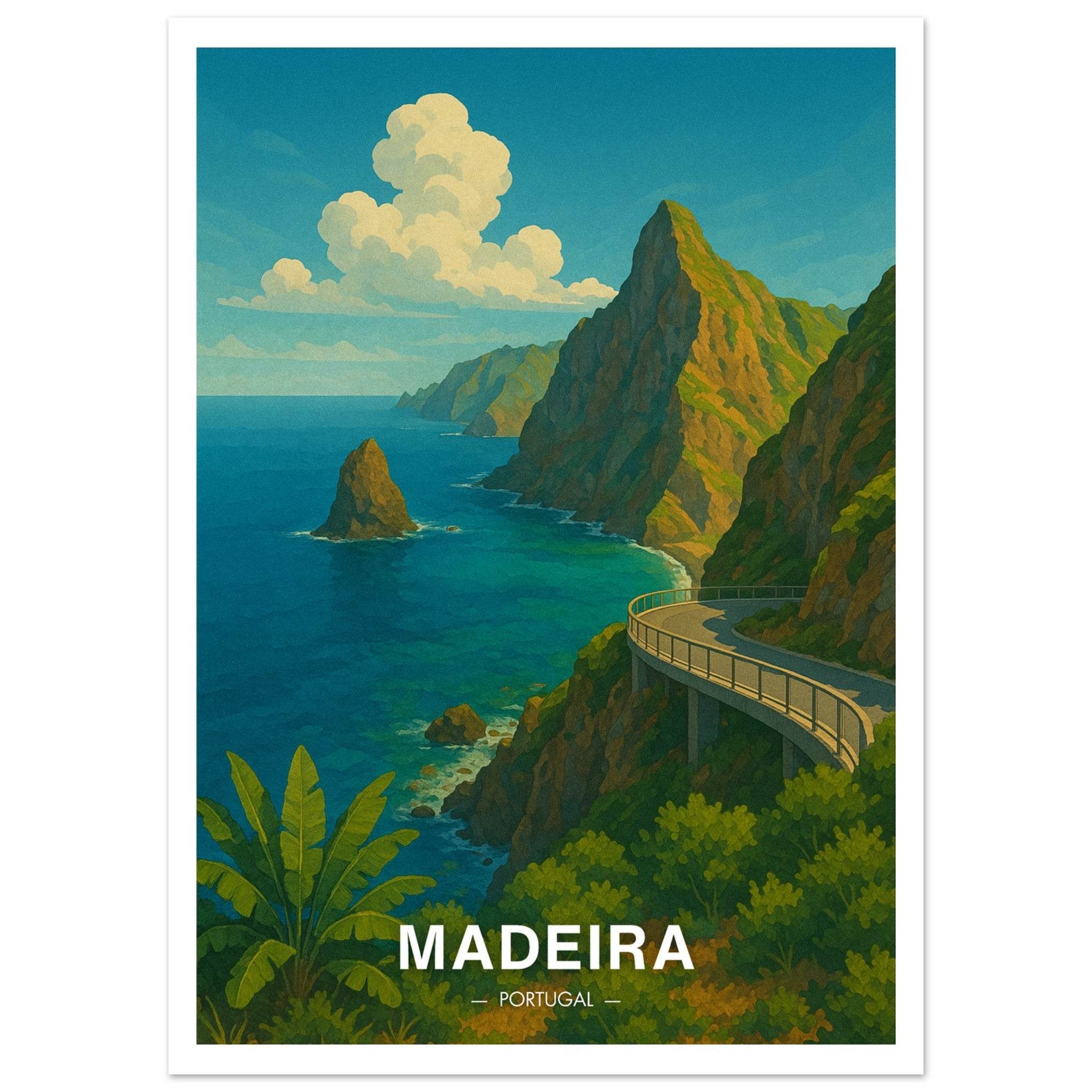 Madeira Poster - Geoprints