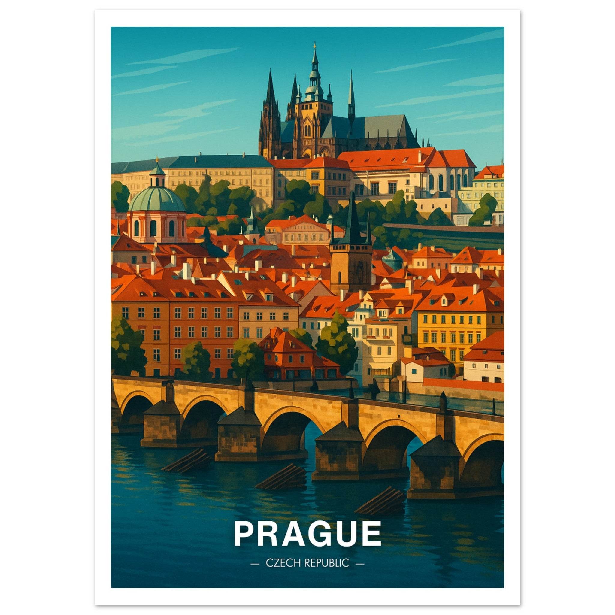 Prag Poster - Geoprints