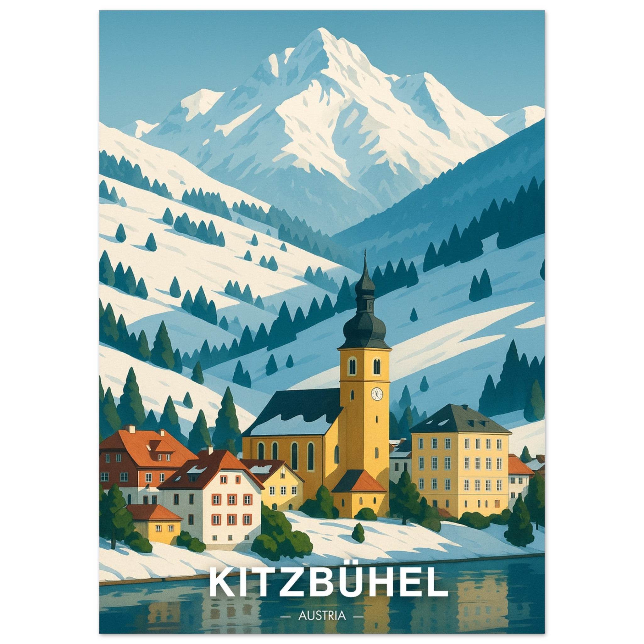 Kitzbühel Poster - Geoprints