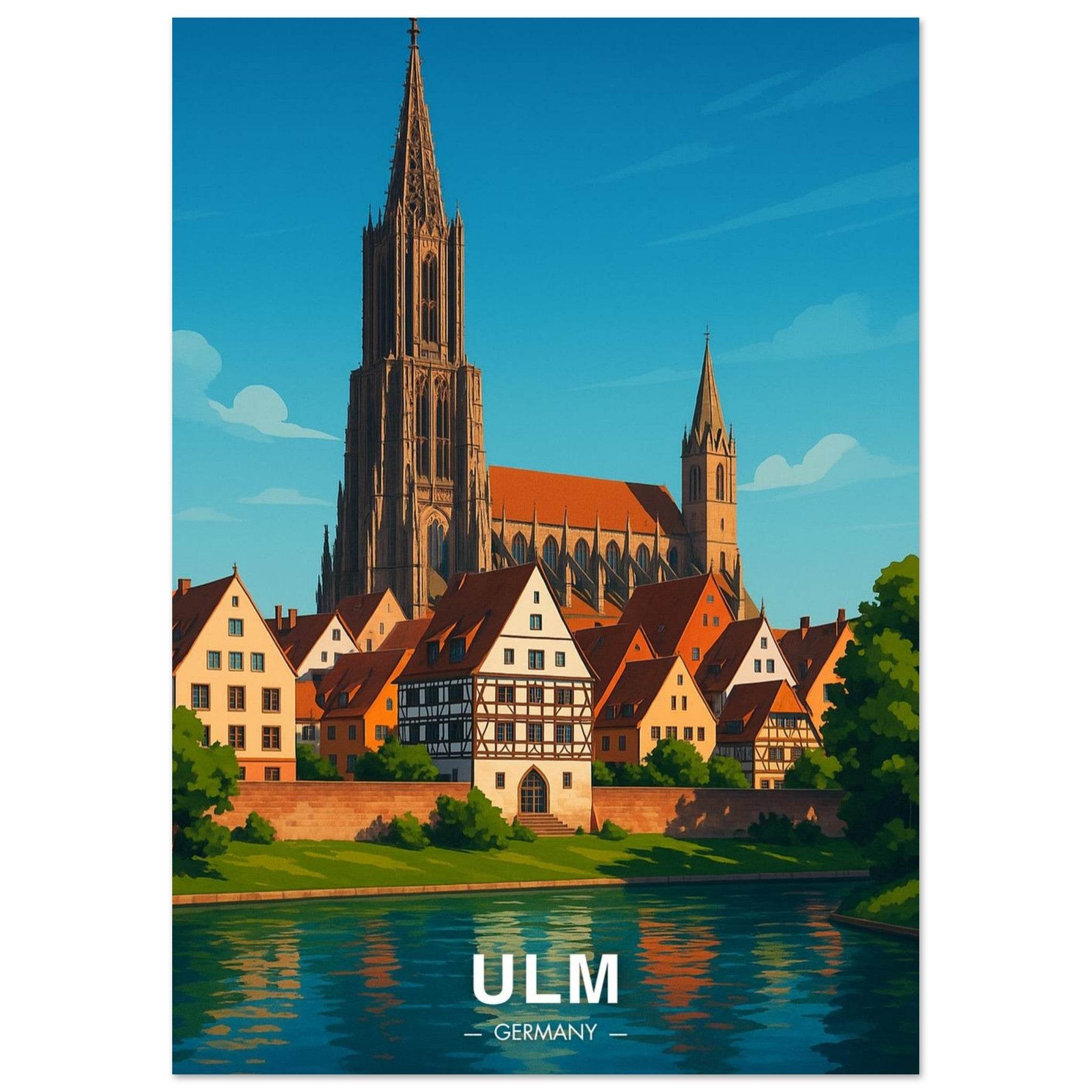 Ulm Poster - Geoprints