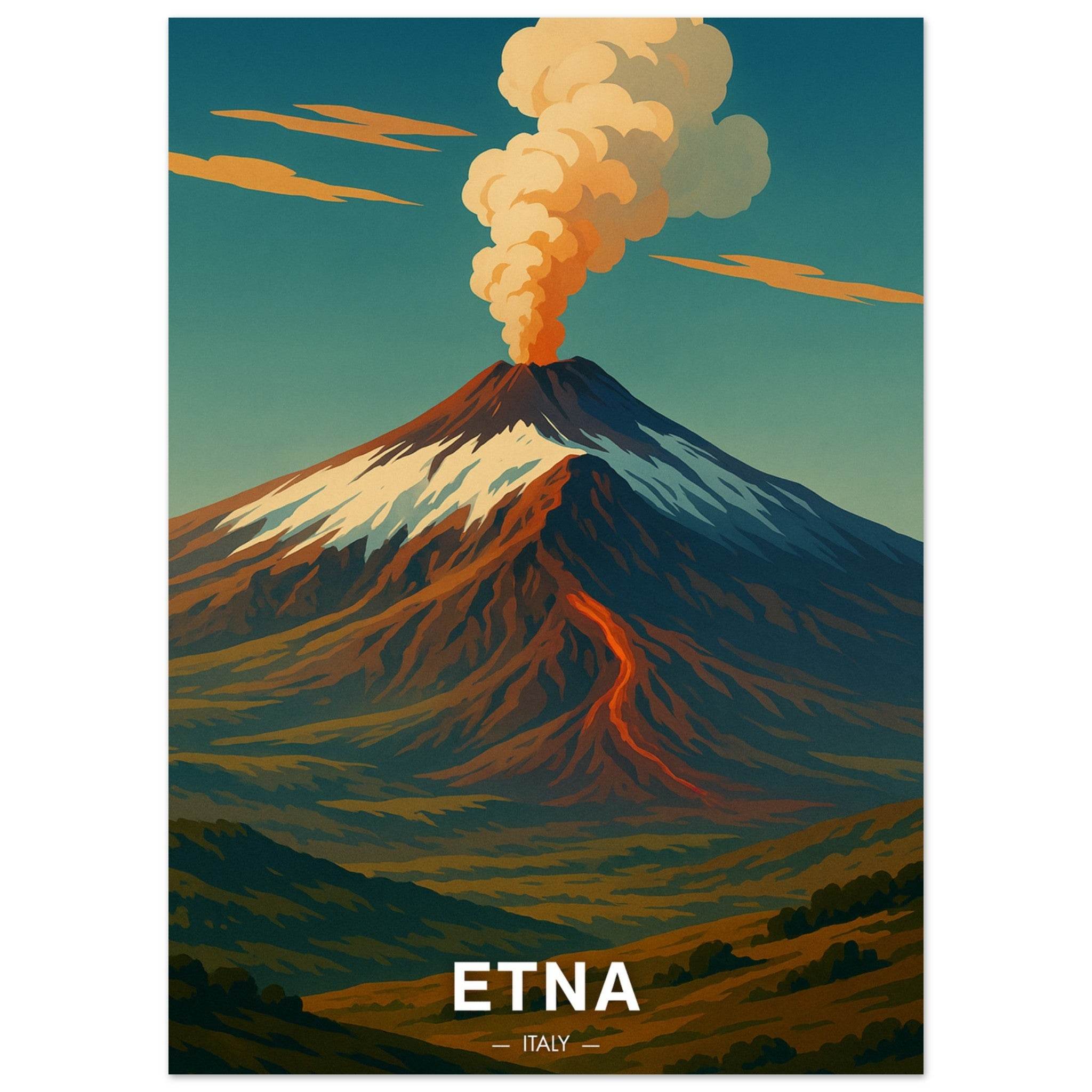 Ätna Poster - Geoprints