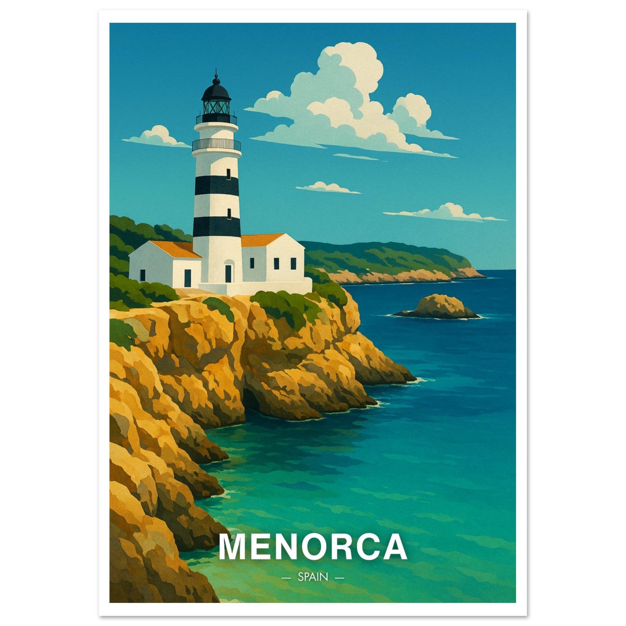 Menorca Poster - Geoprints