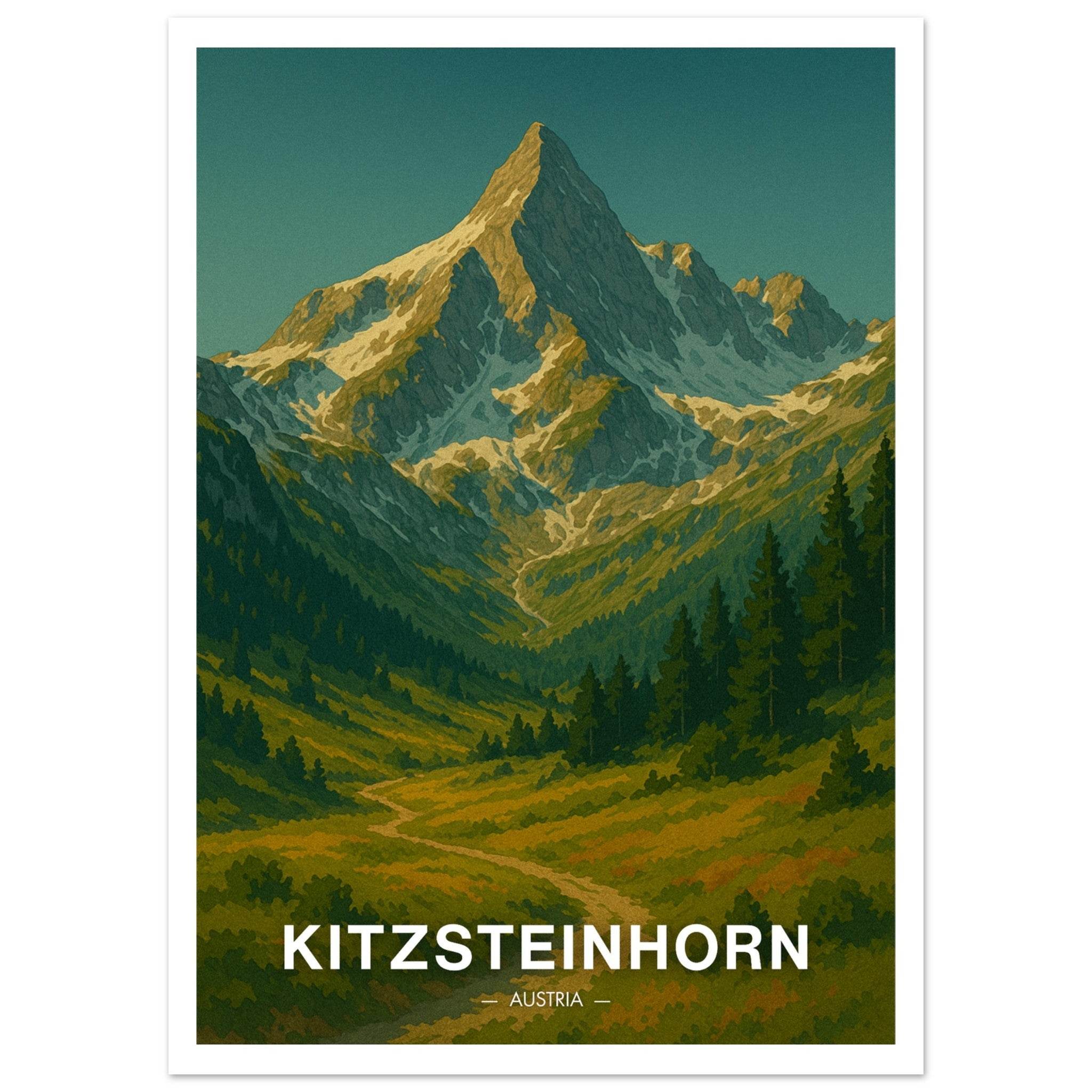 Kitzsteinhorn Poster - Geoprints