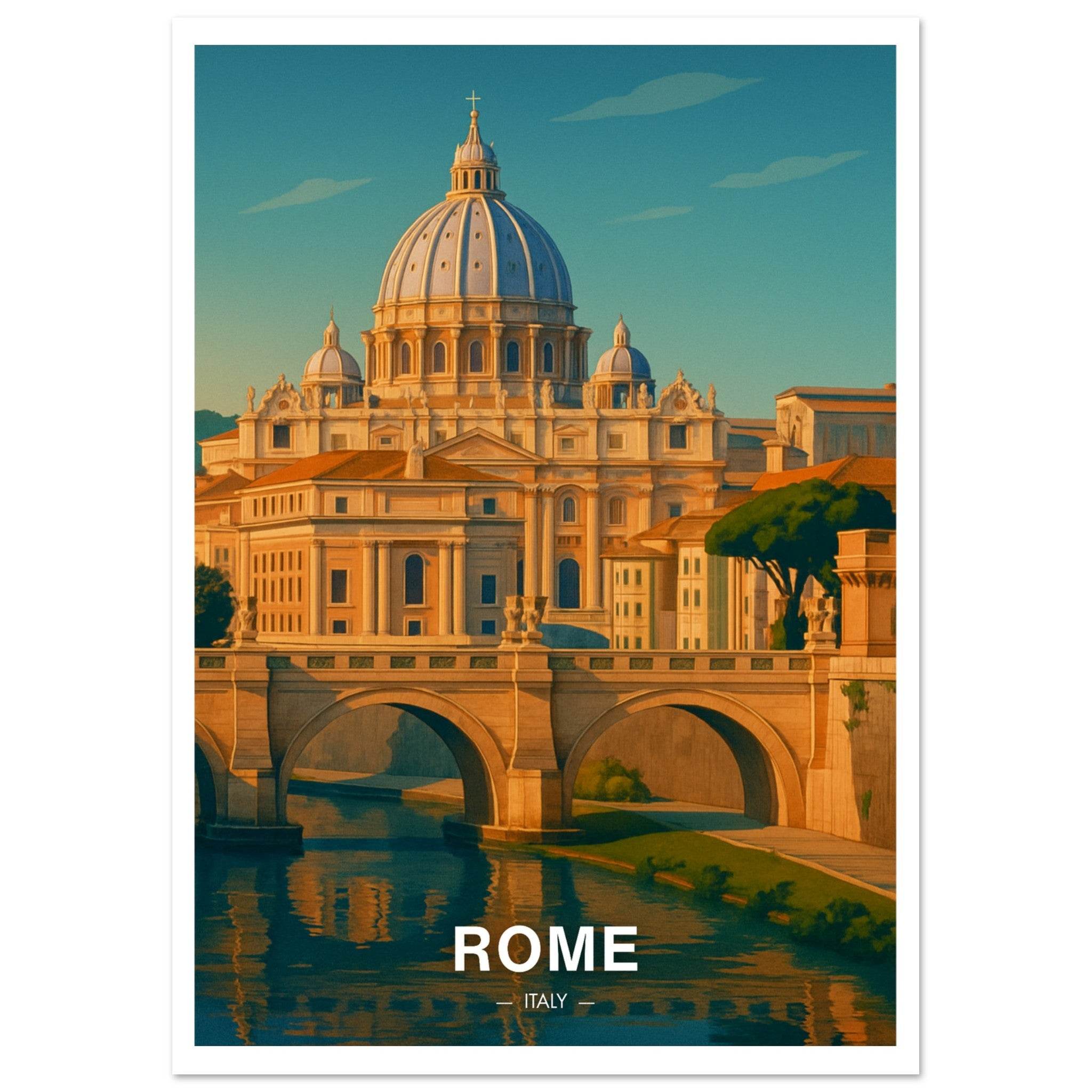 Rom Poster - Geoprints