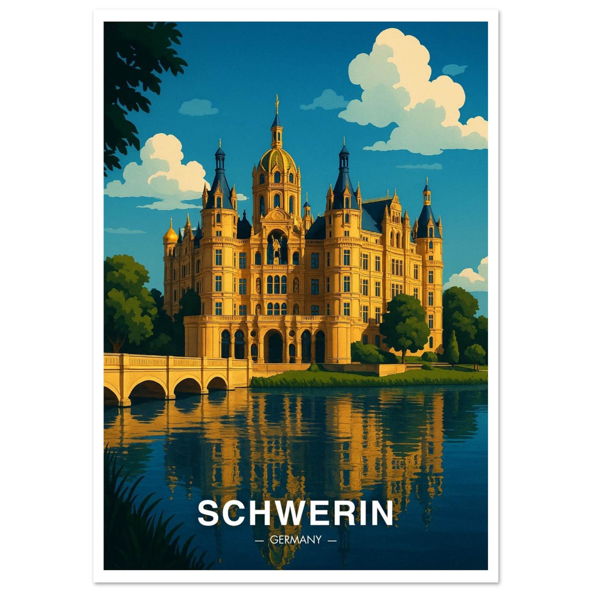 Schwerin Poster - Geoprints