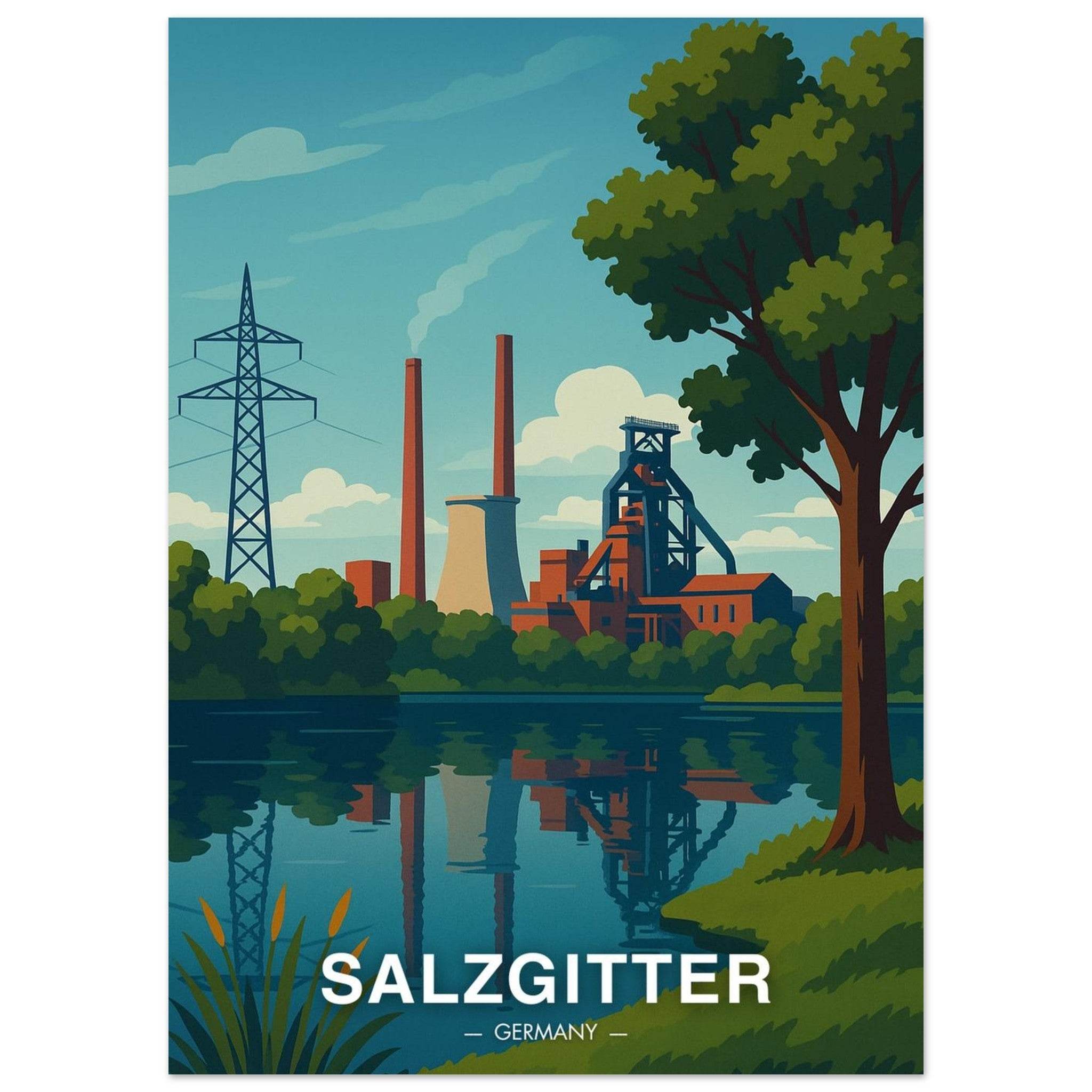 Salzgitter Poster - Geoprints