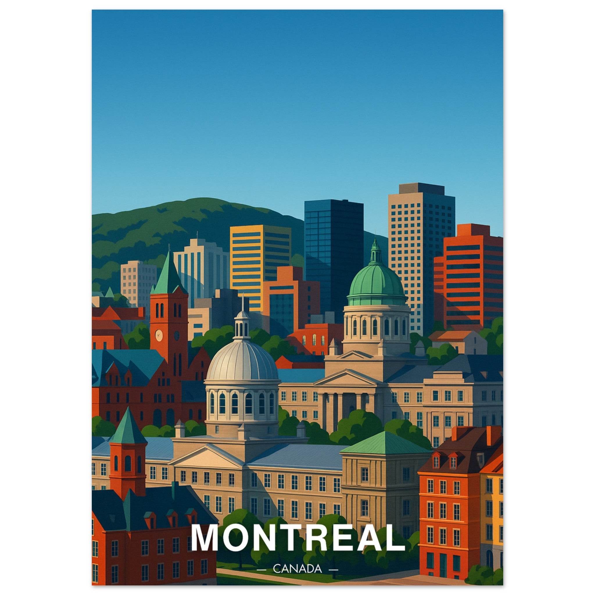 Montreal Poster - Geoprints
