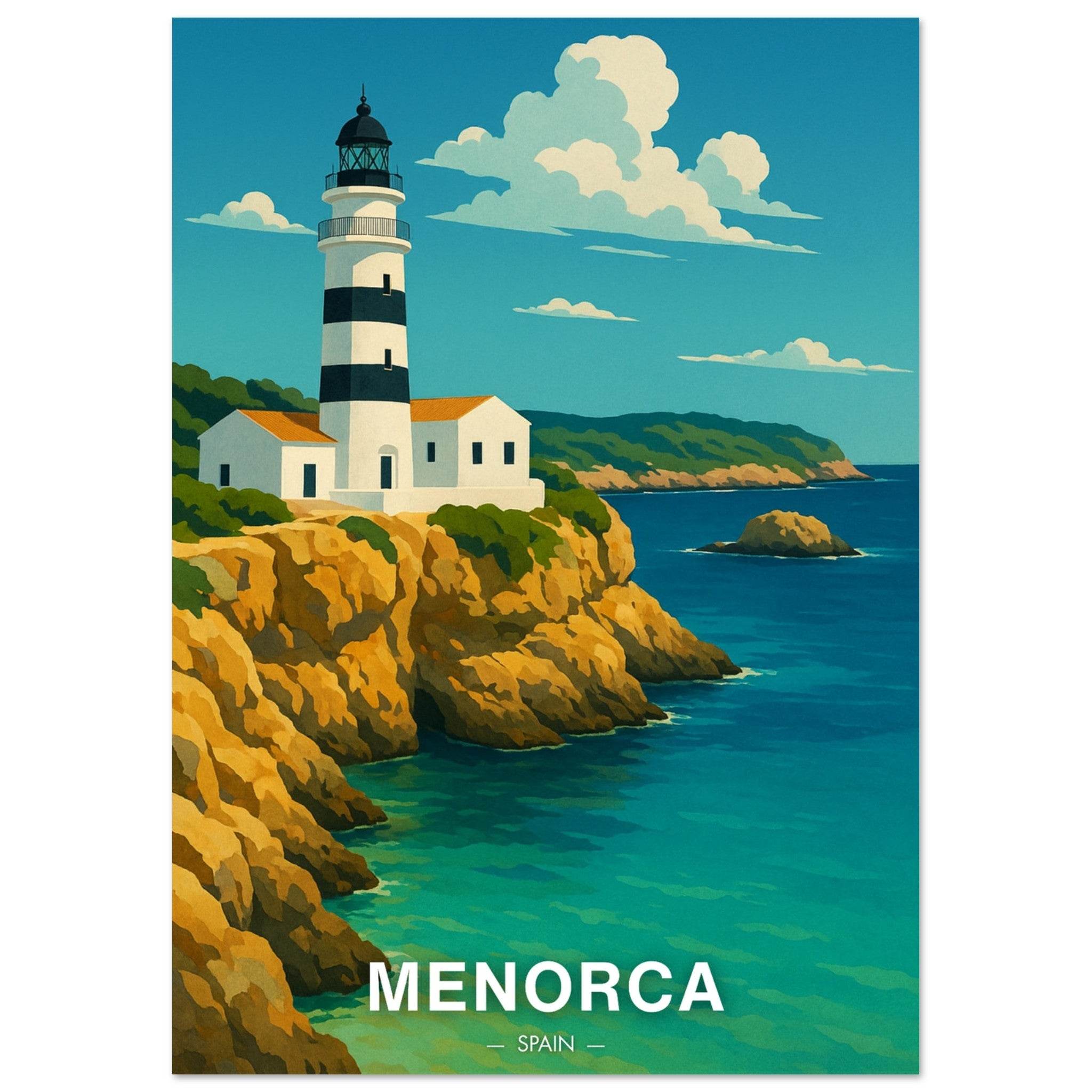 Menorca Poster - Geoprints
