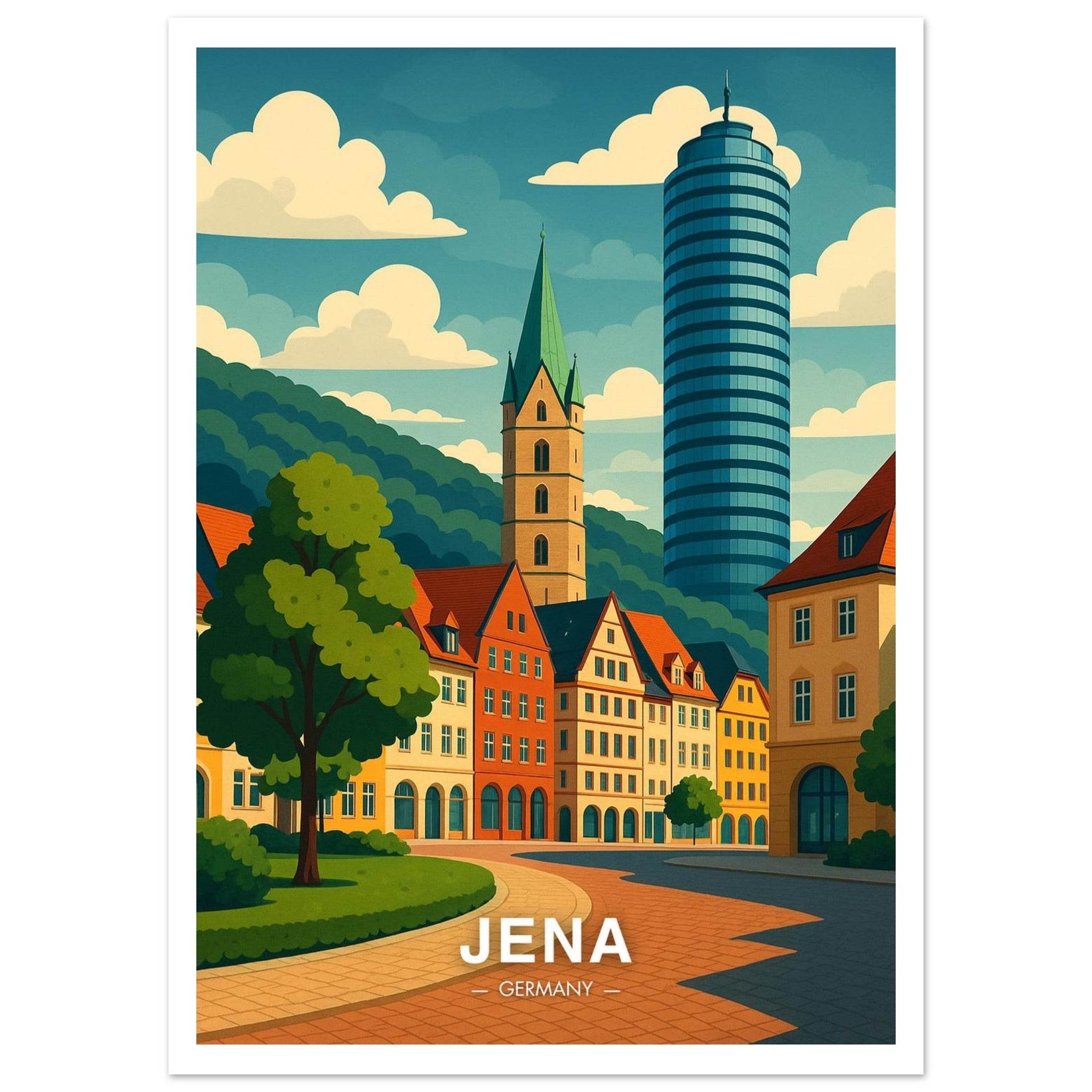 Jena Poster - Geoprints