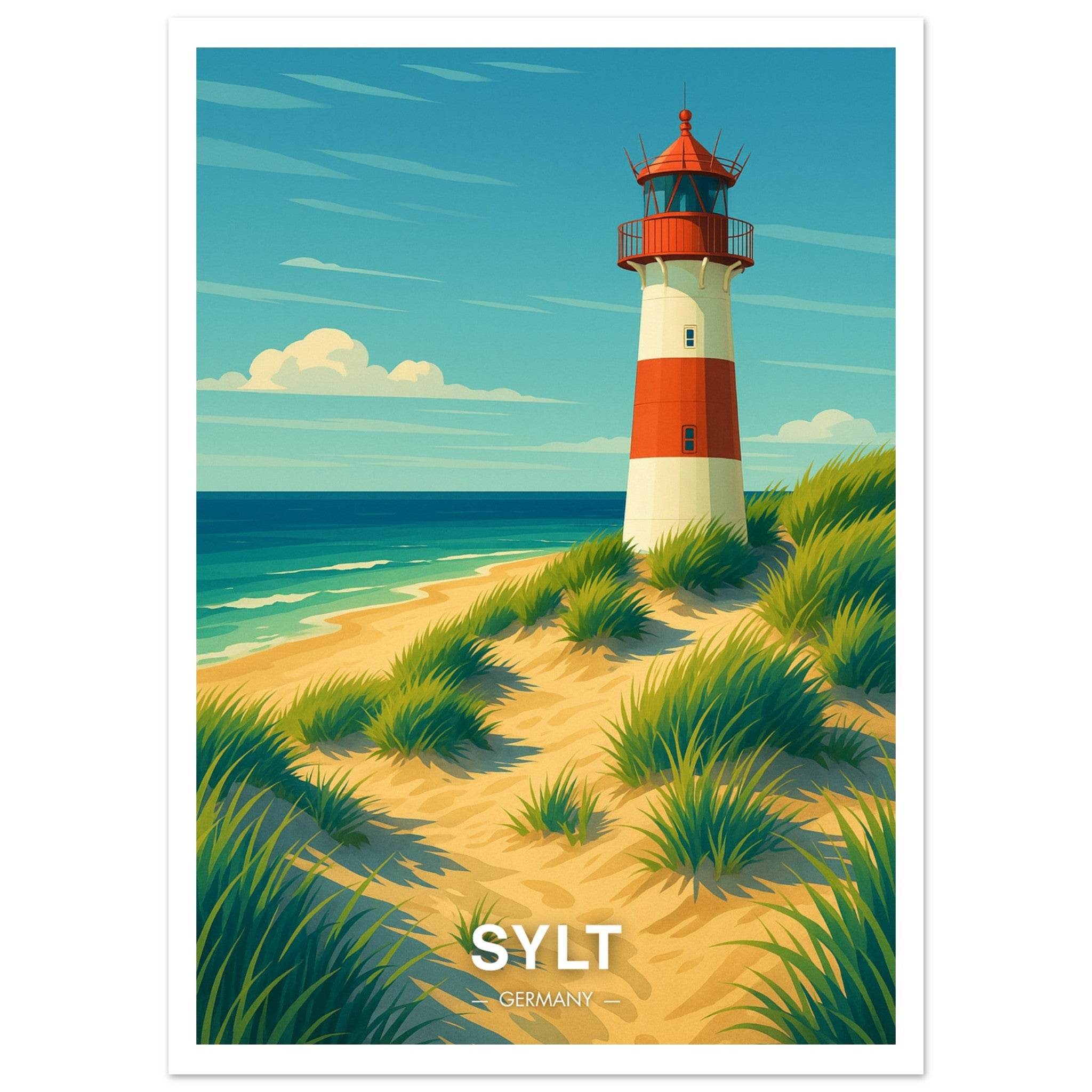 Sylt Poster - Geoprints