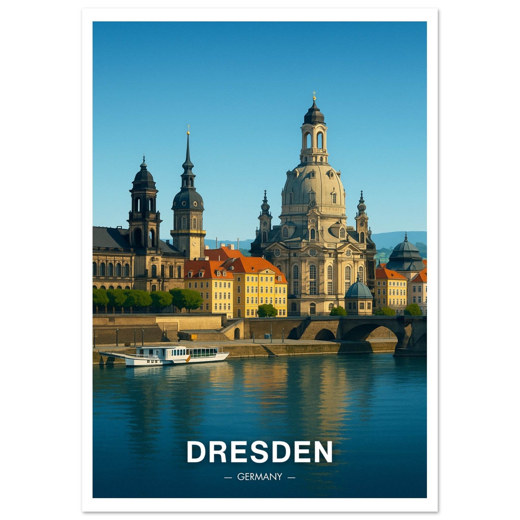 Dresden Poster - Geoprints