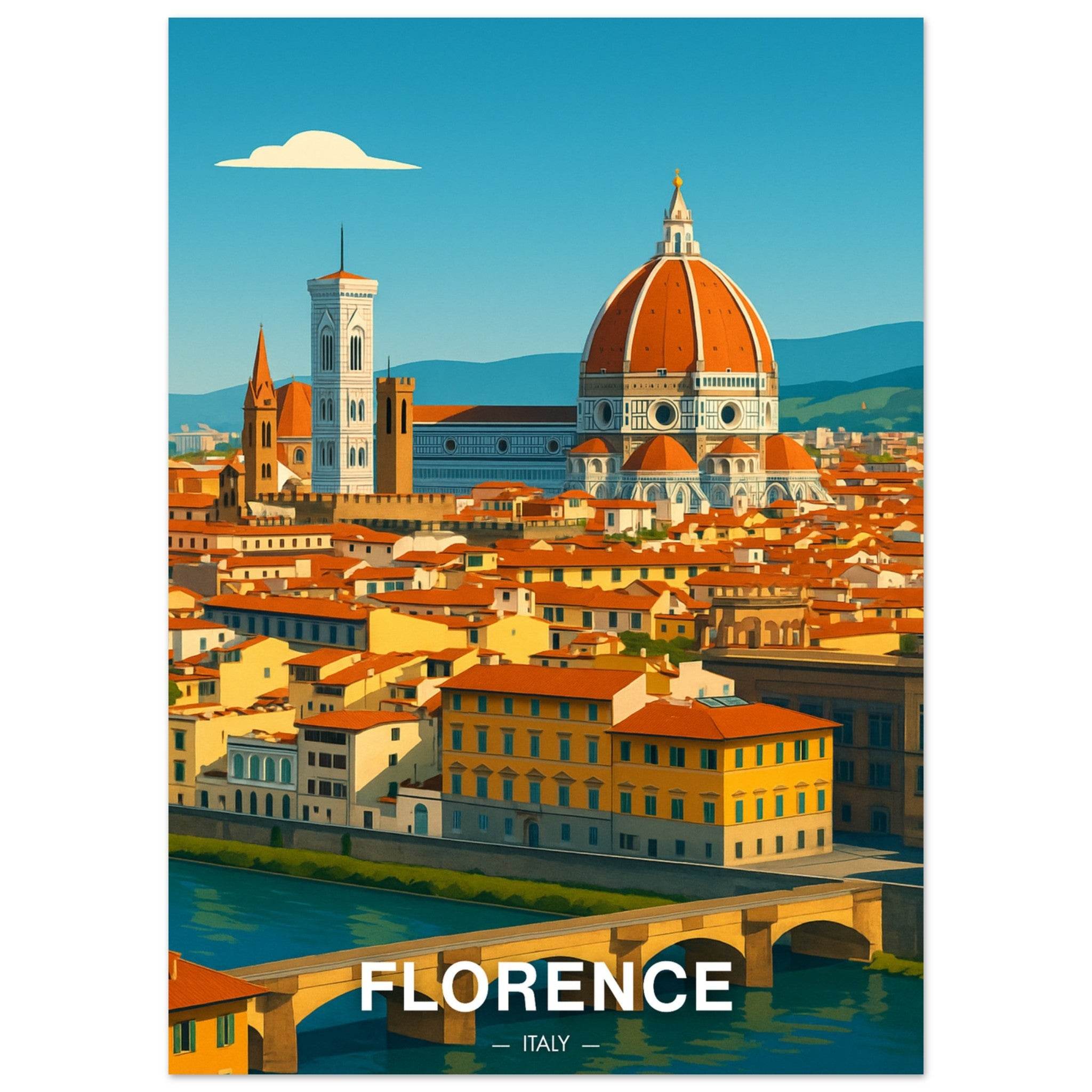 Florenz Poster - Geoprints