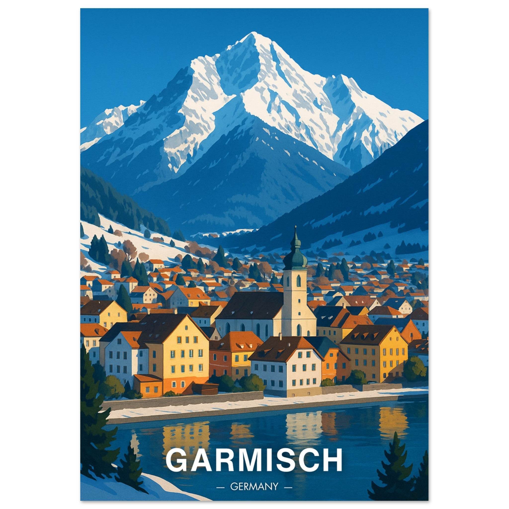 Garmisch Poster - Geoprints