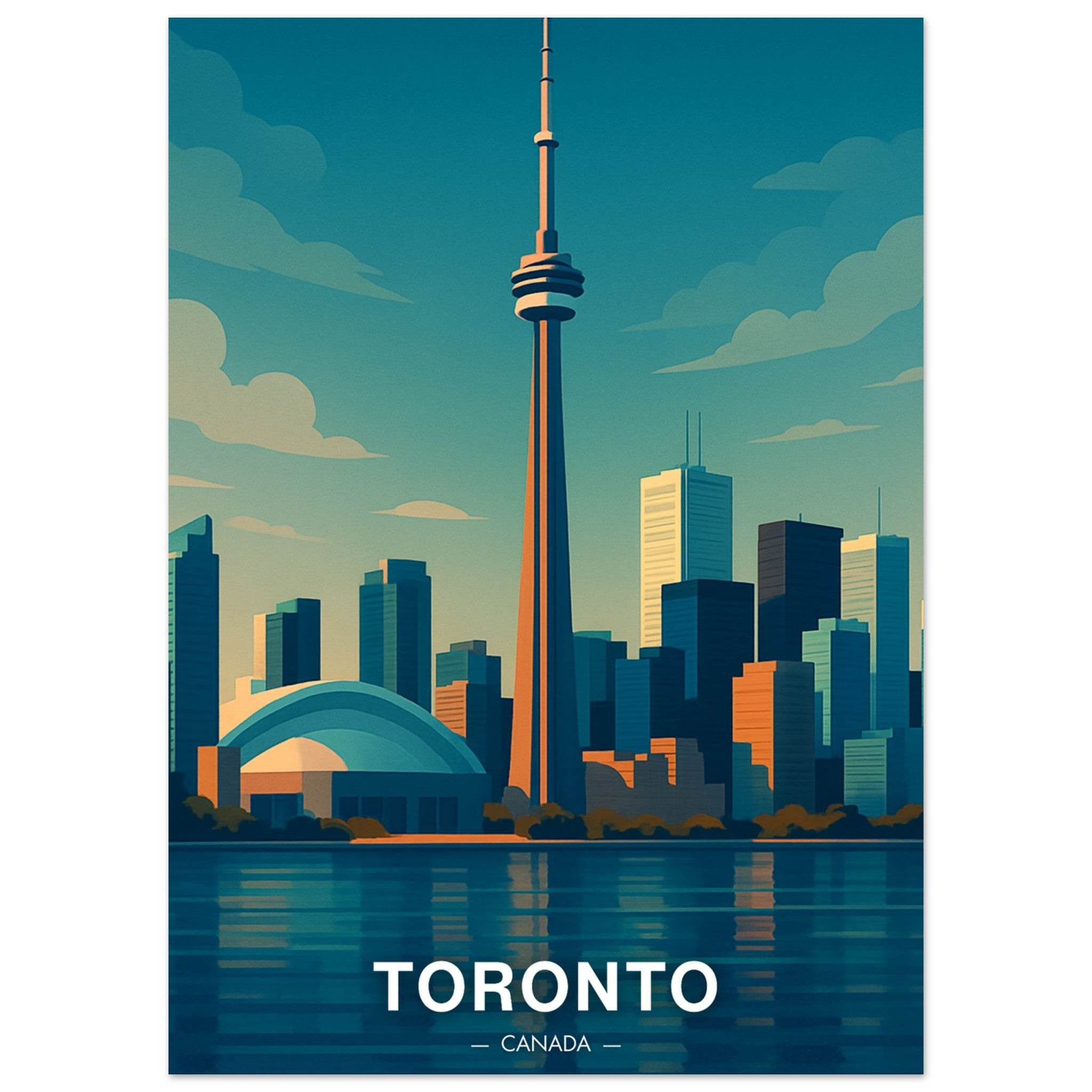 Toronto Poster - Geoprints