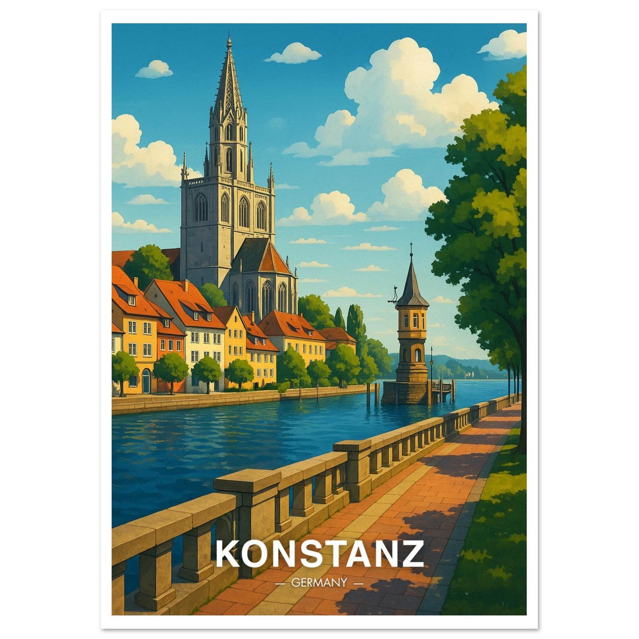 Konstanz Poster - Geoprints