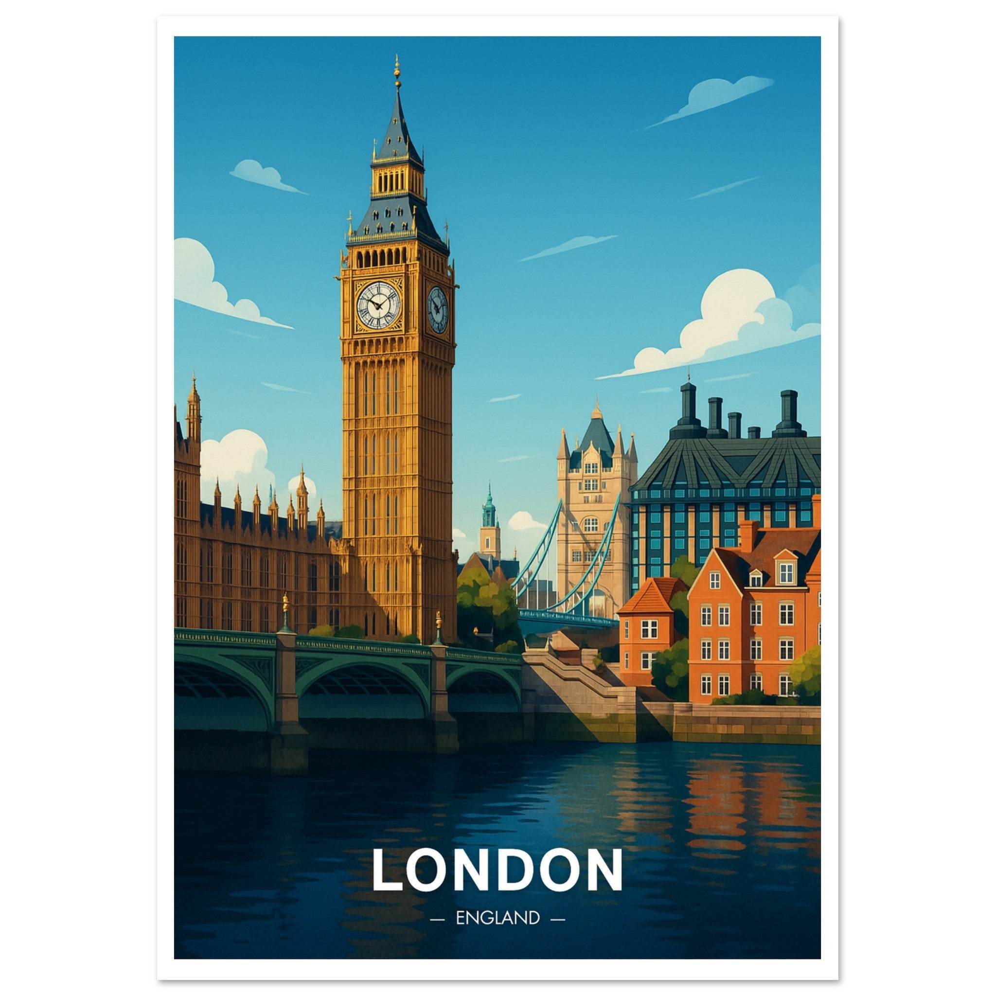 London Poster - Geoprints