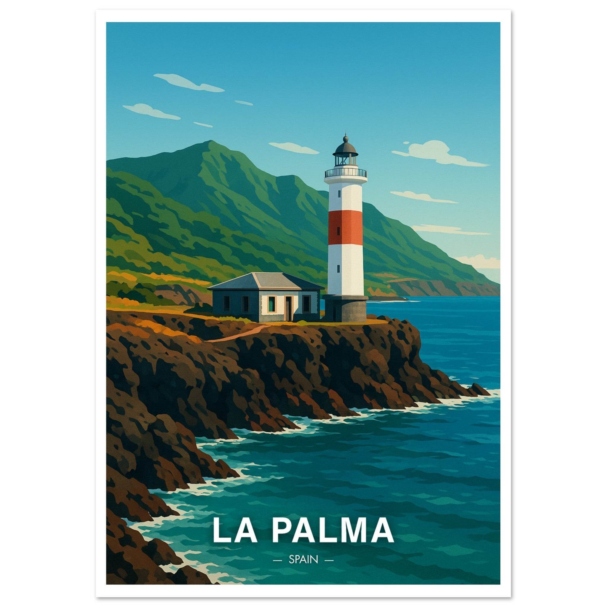 La Palma Poster - Geoprints