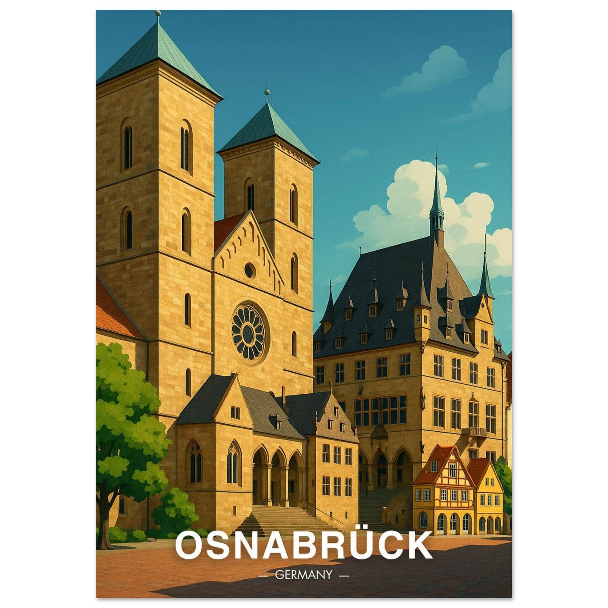 Osnabrück Poster - Geoprints