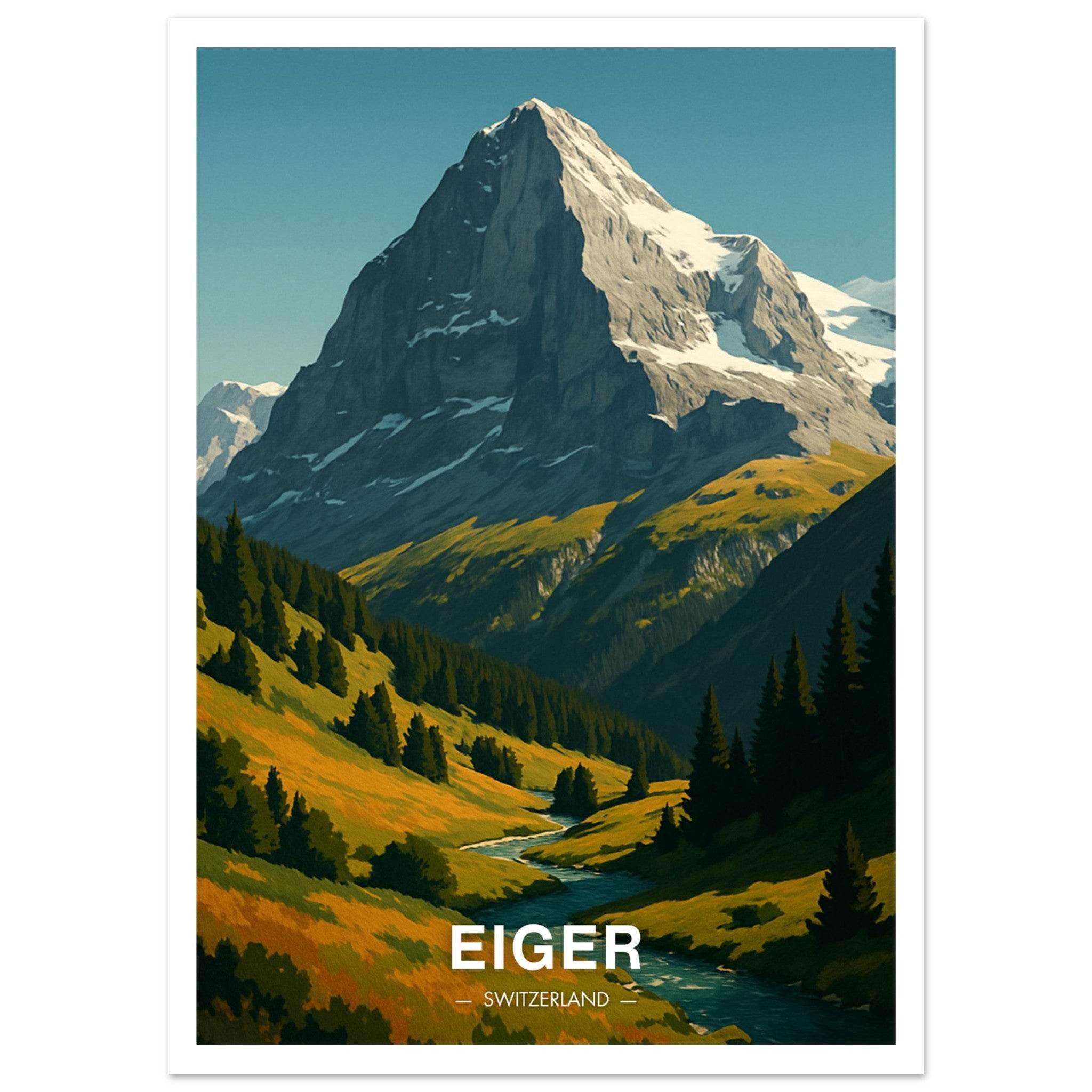 Eiger Poster - Geoprints