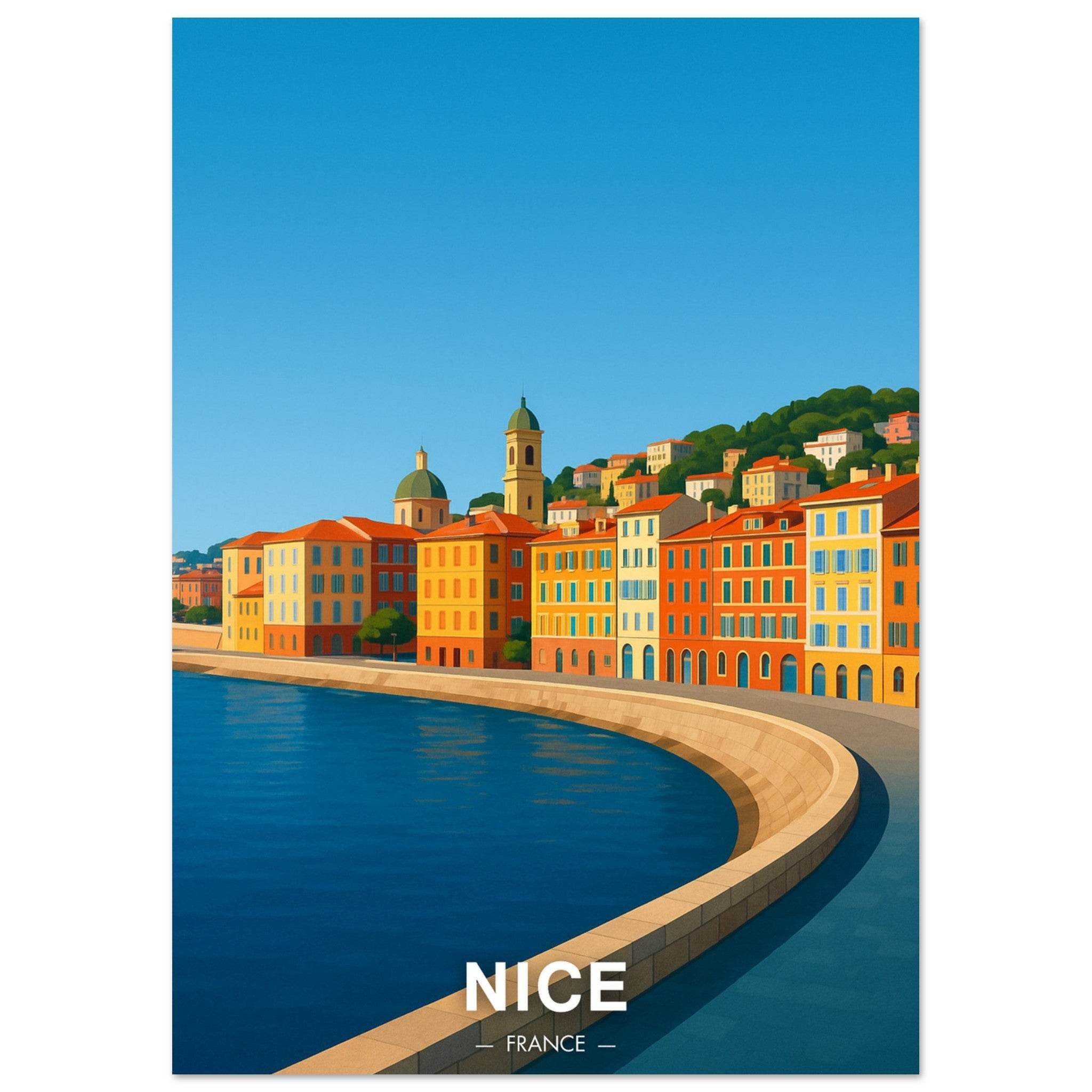 Nizza Poster - Geoprints