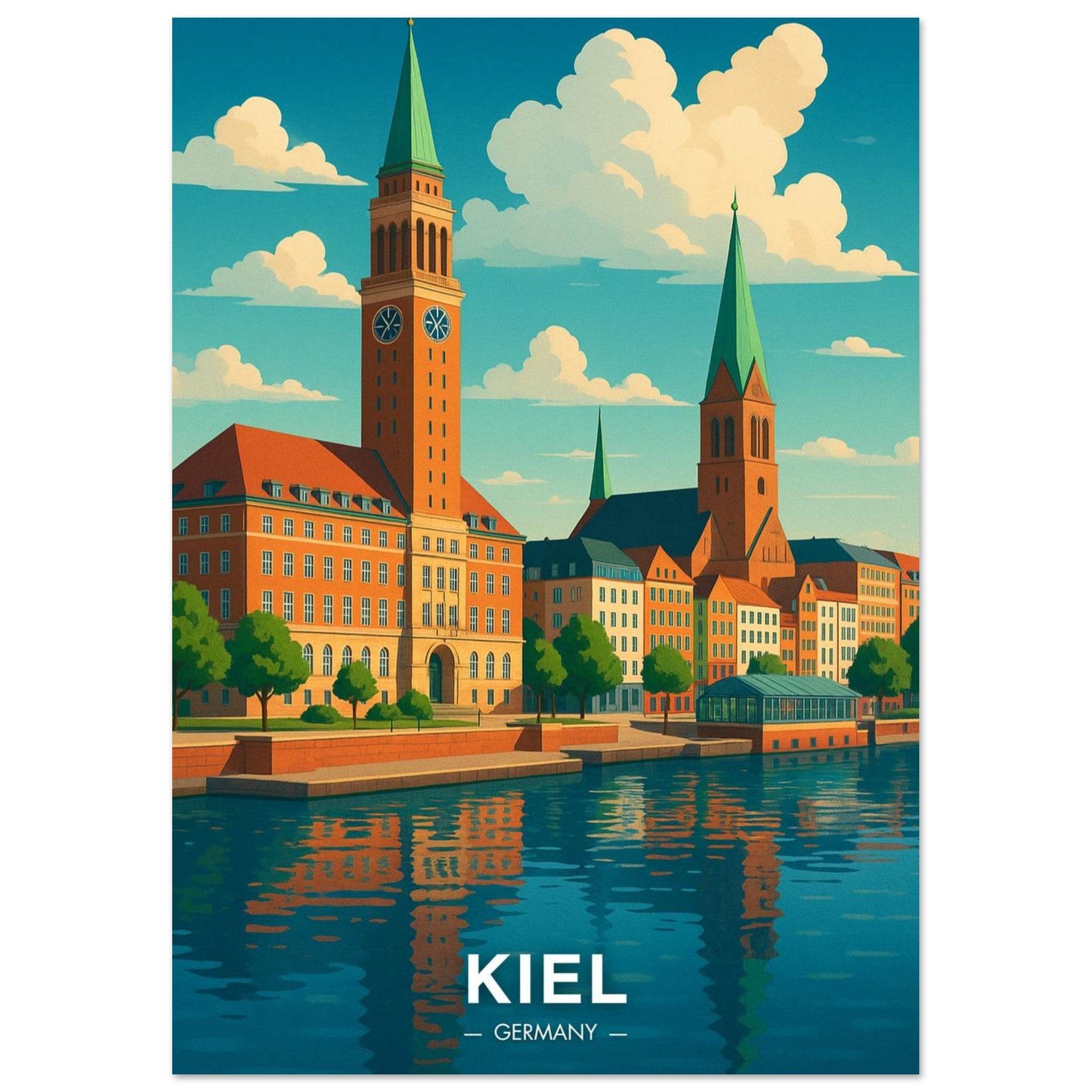 Kiel Poster - Geoprints