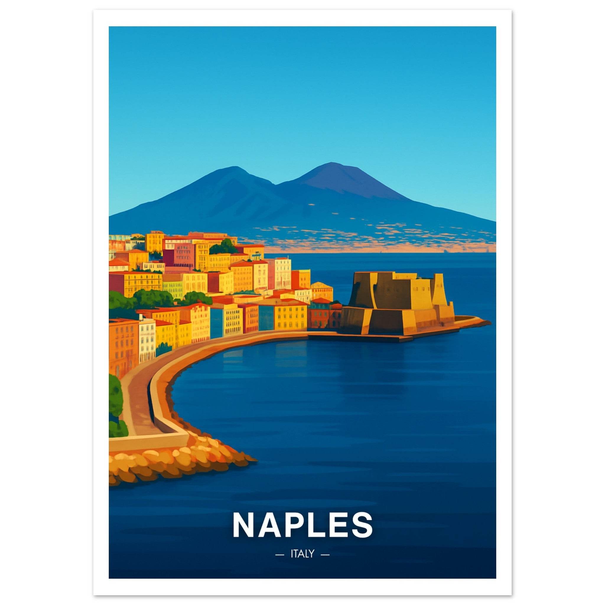 Neapel Poster - Geoprints