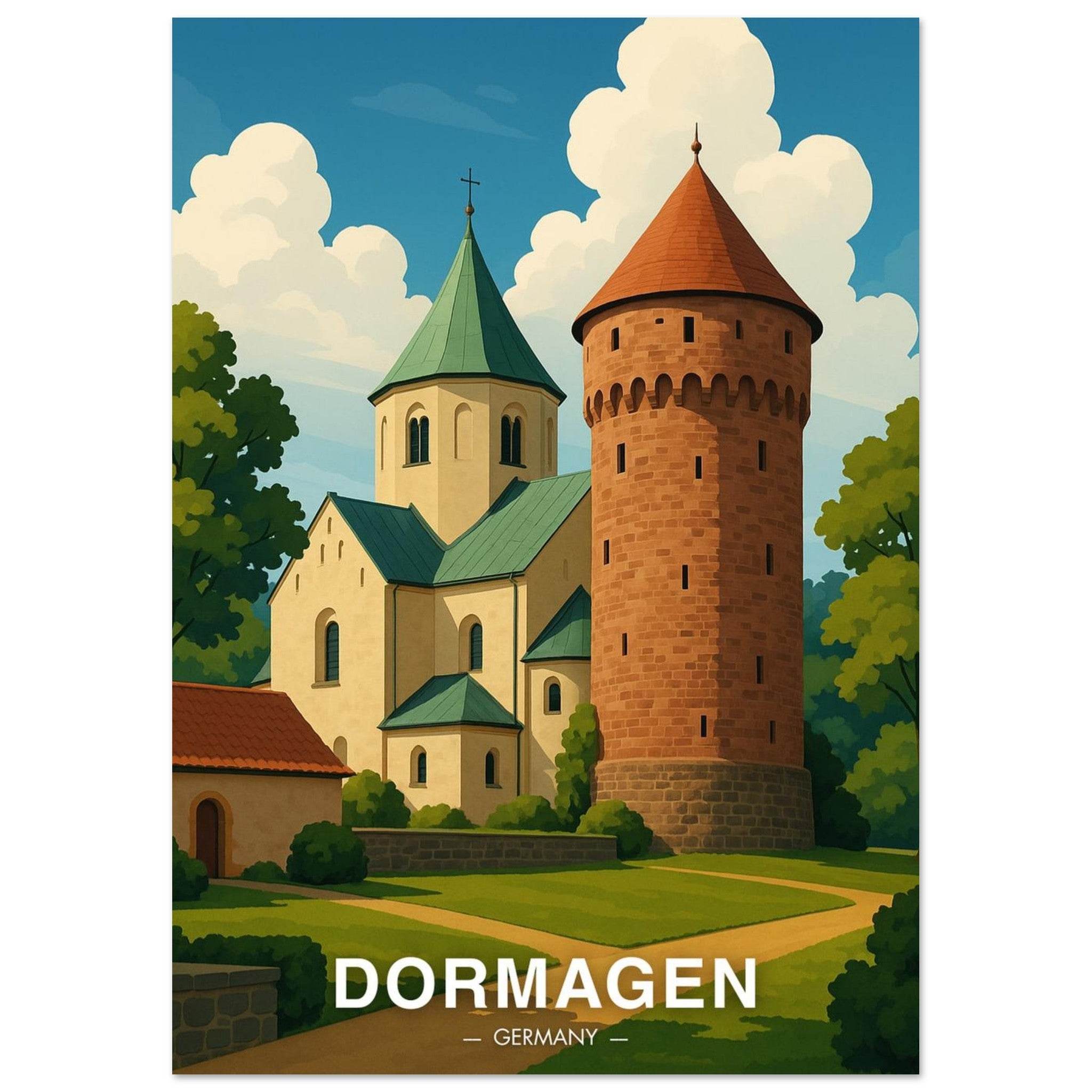 Dormagen Poster - Geoprints