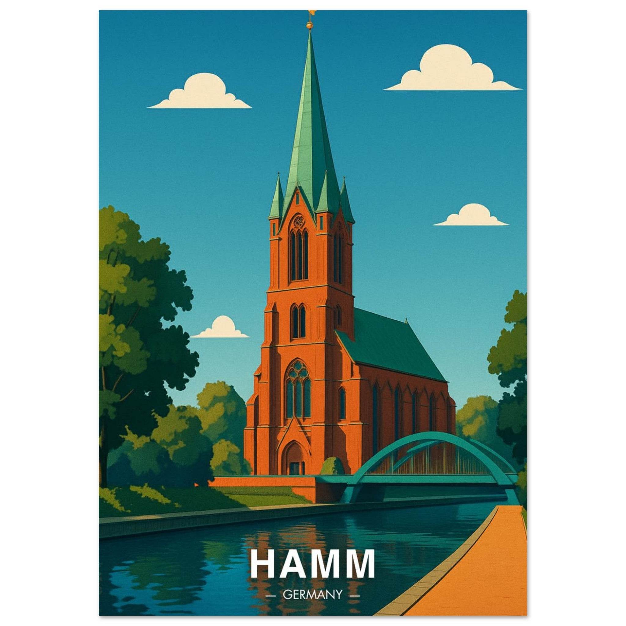 Hamm Poster - Geoprints