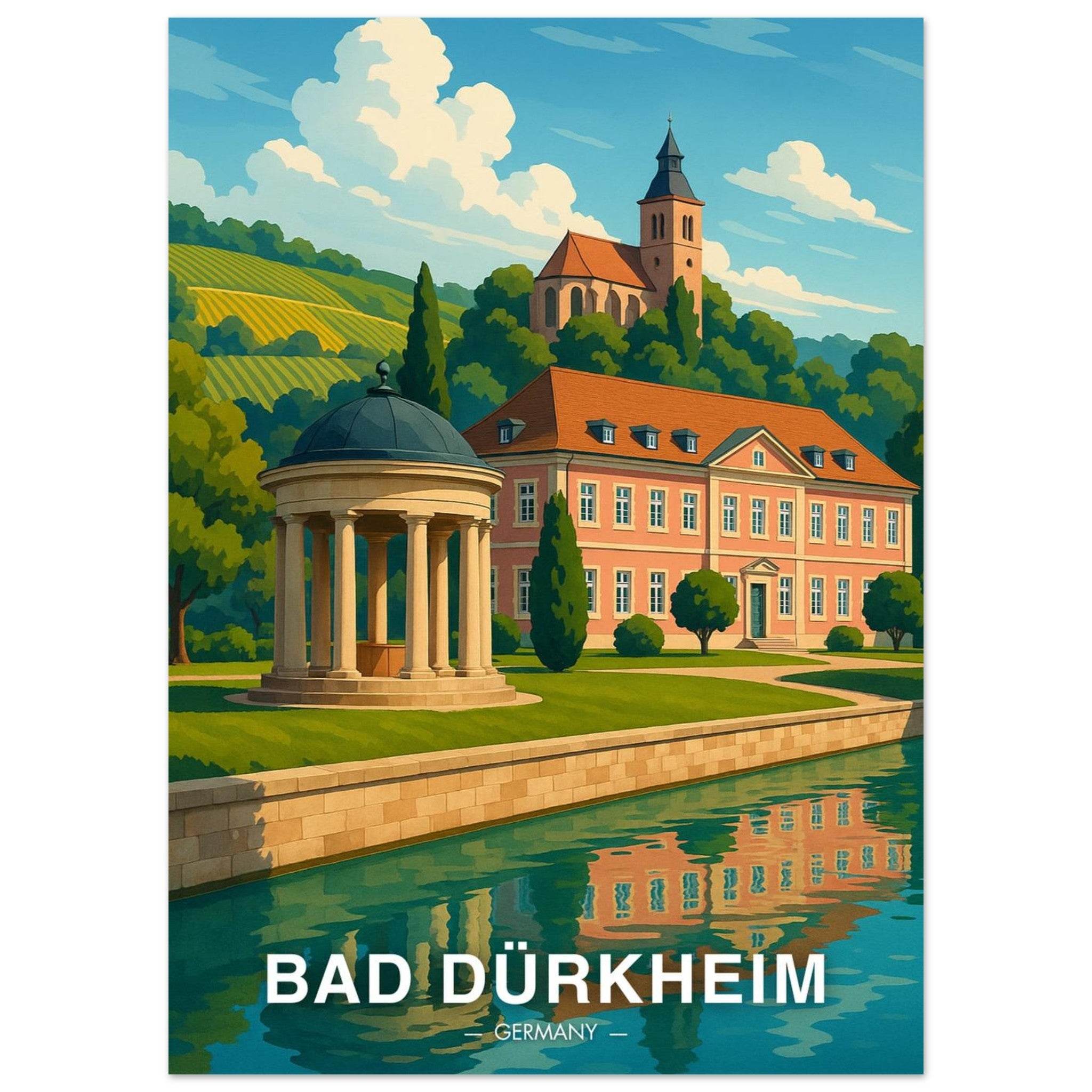 Bad Dürkheim Poster - Geoprints