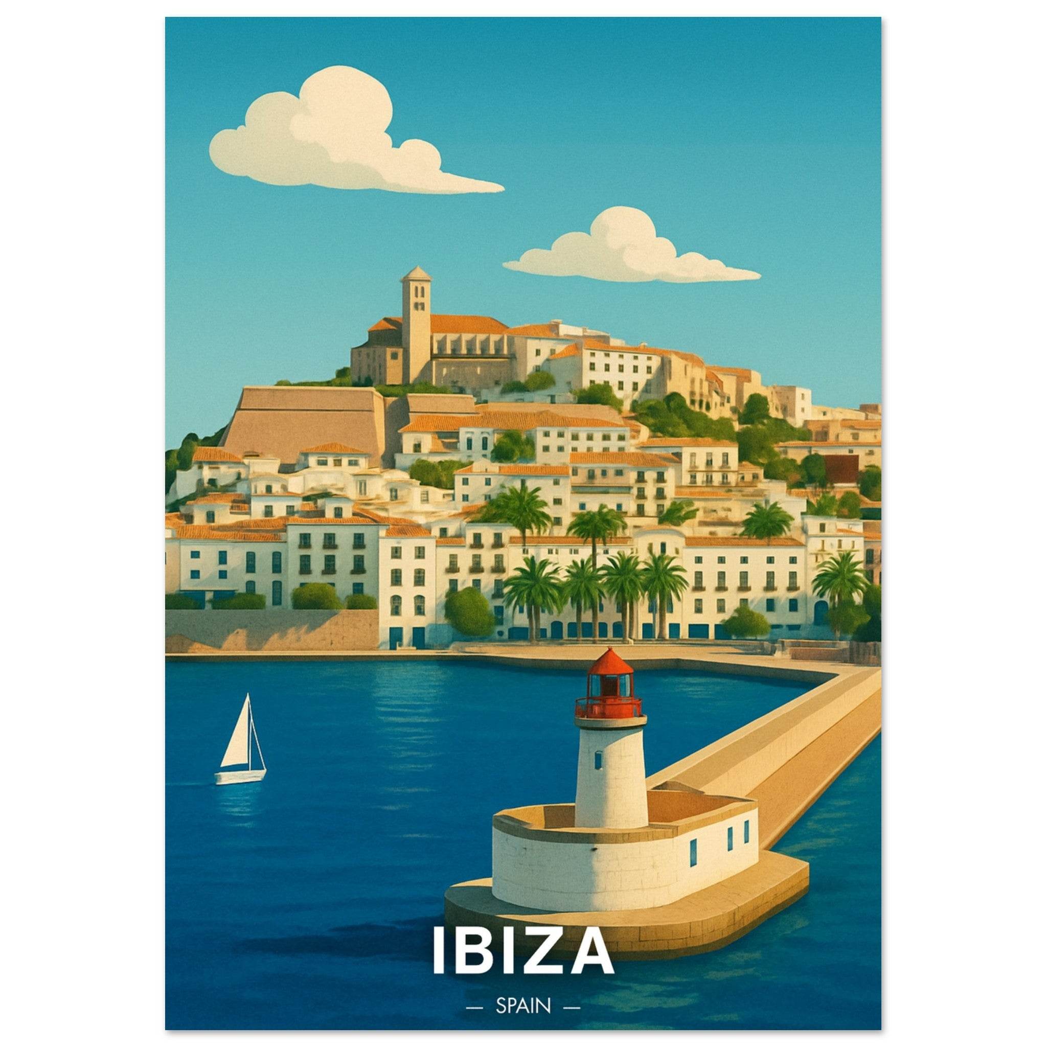 Ibiza Poster - Geoprints