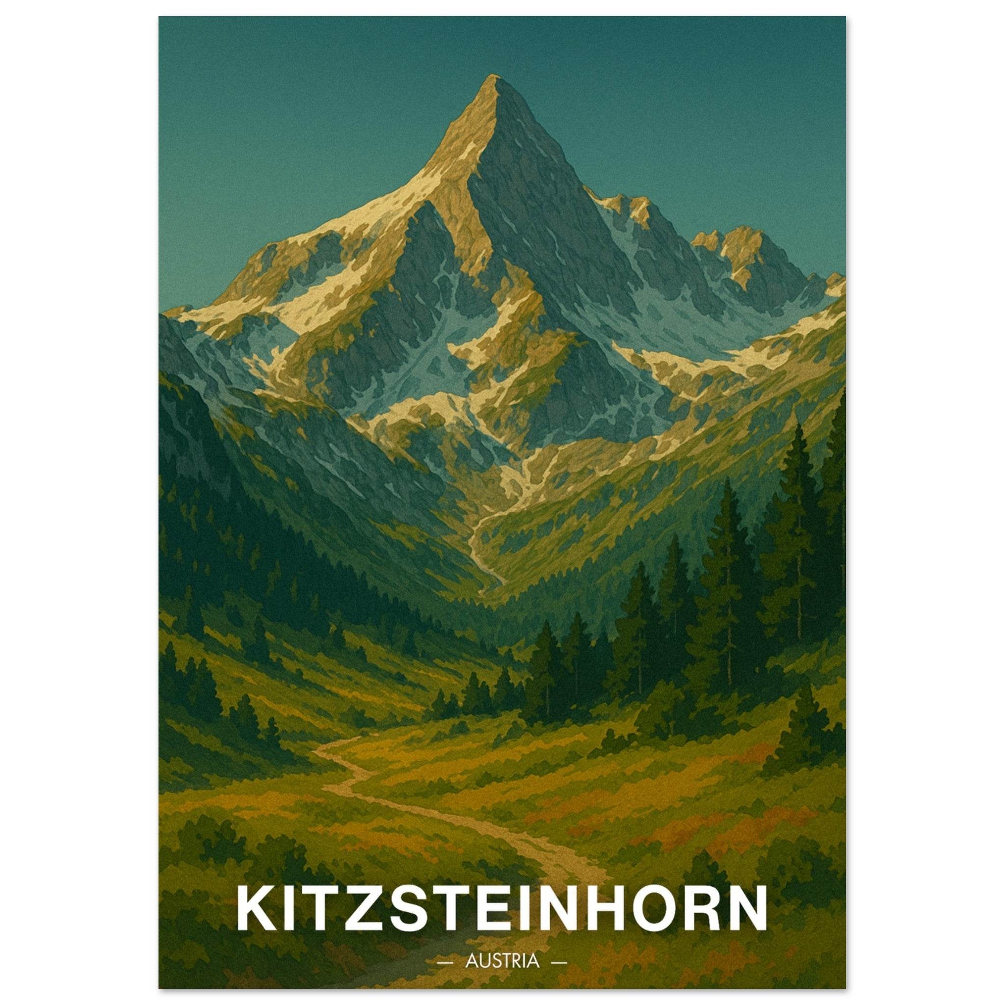 Kitzsteinhorn Poster - Geoprints