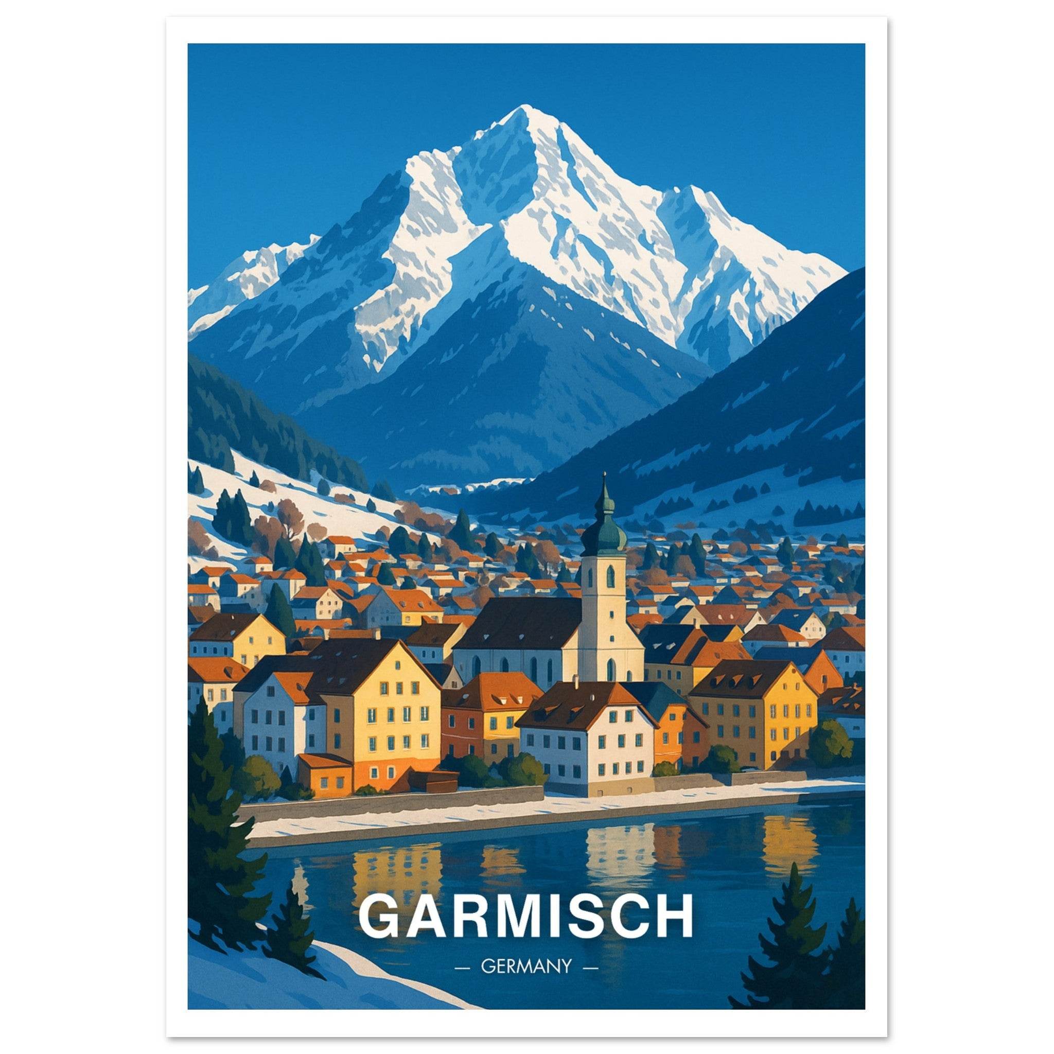 Garmisch Poster - Geoprints