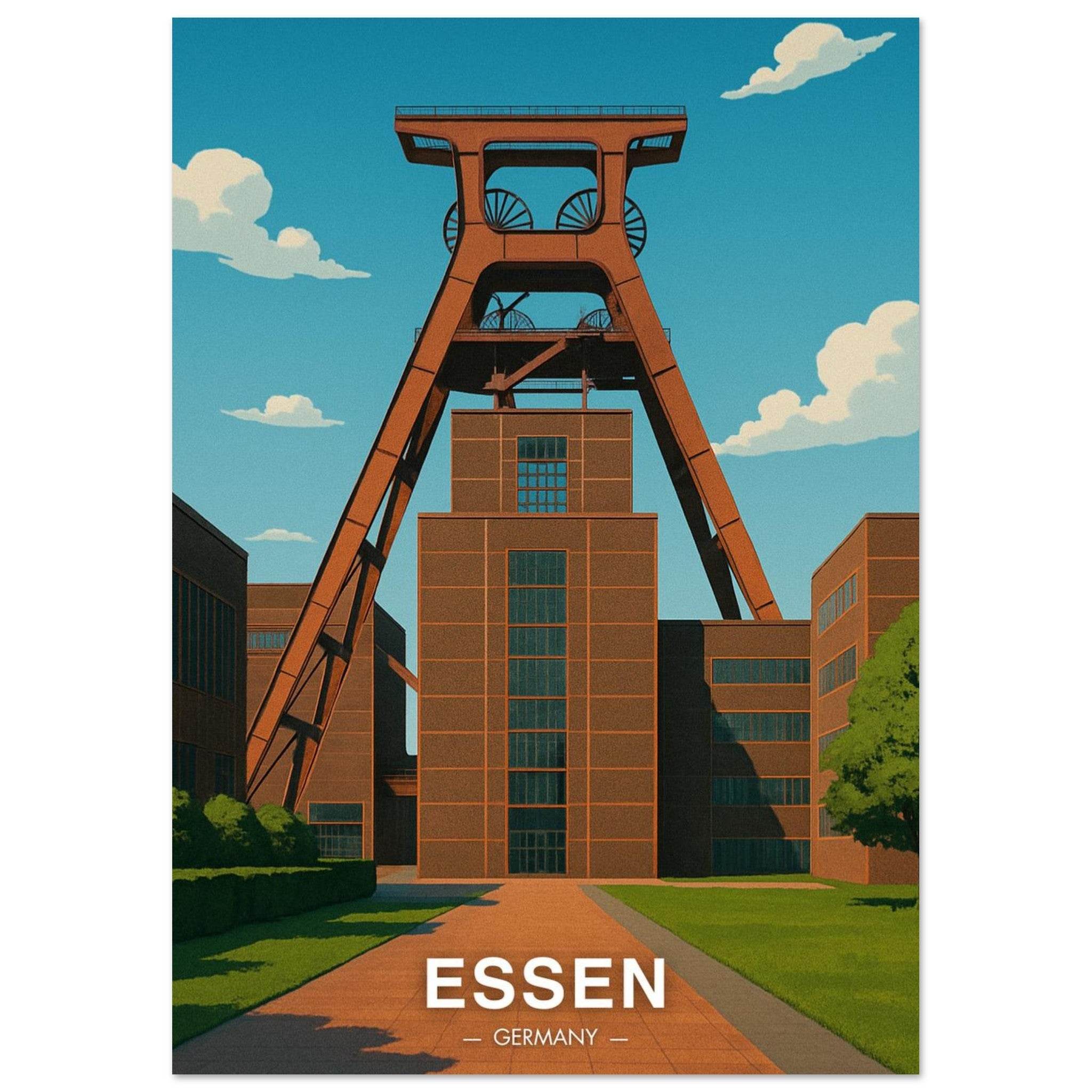 Essen Poster - Geoprints