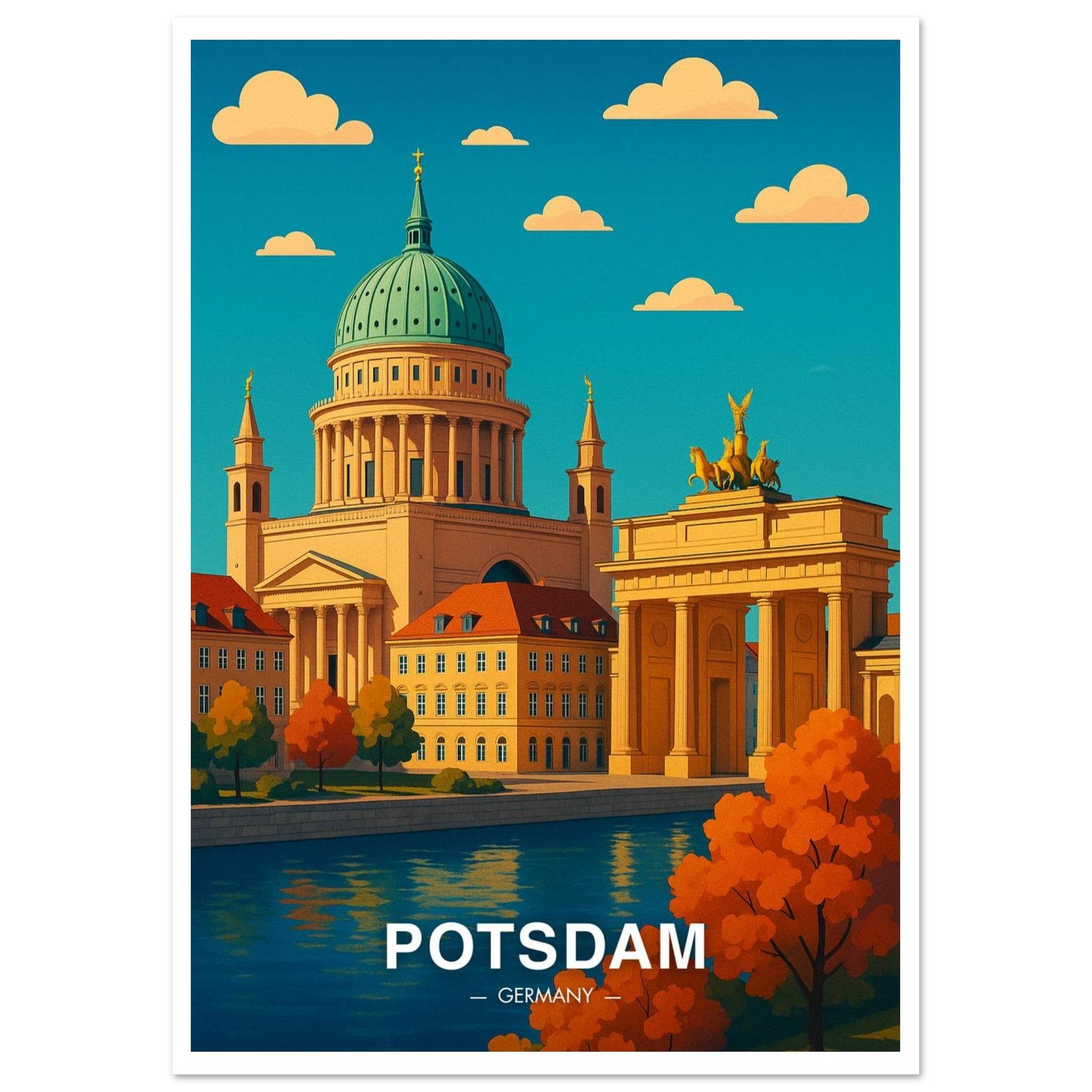 Potsdam Poster - Geoprints