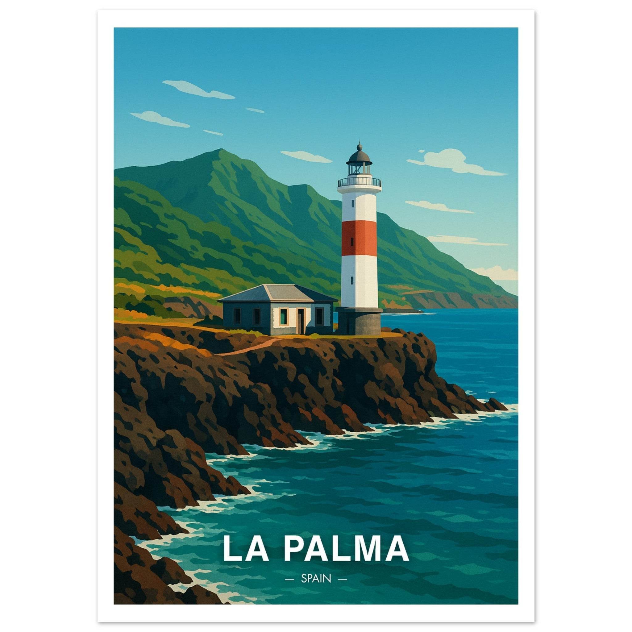 La Palma Poster - Geoprints