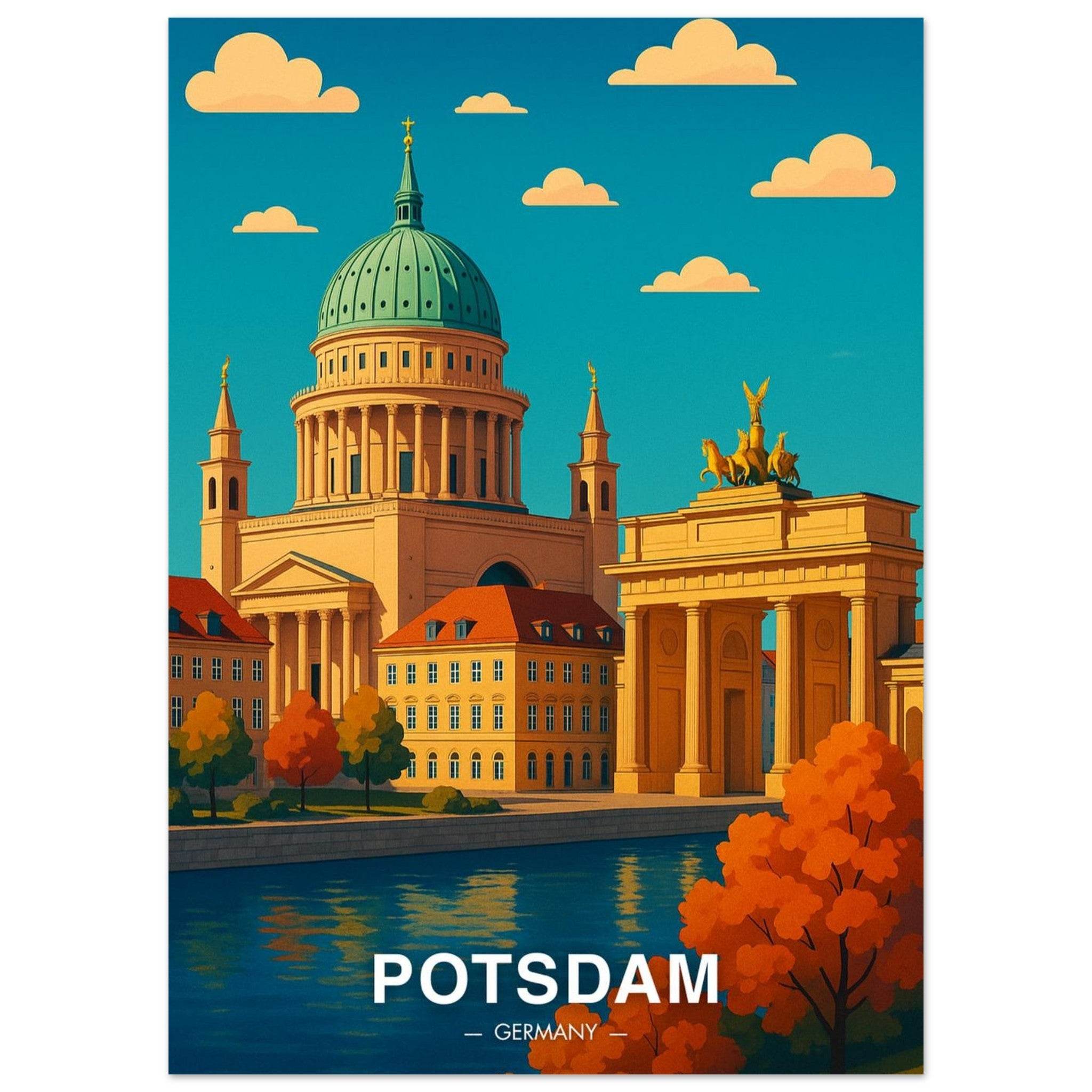 Potsdam Poster - Geoprints