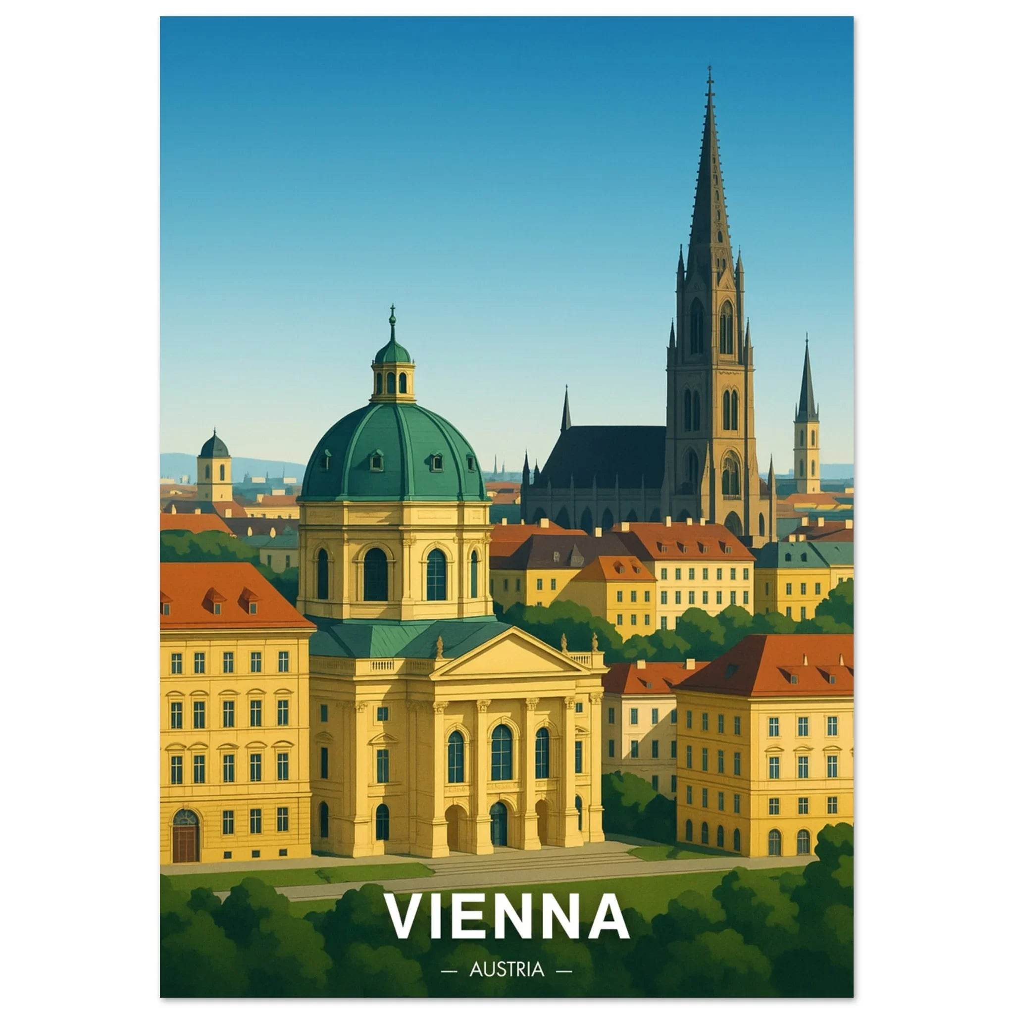 Wien Poster - Geoprints