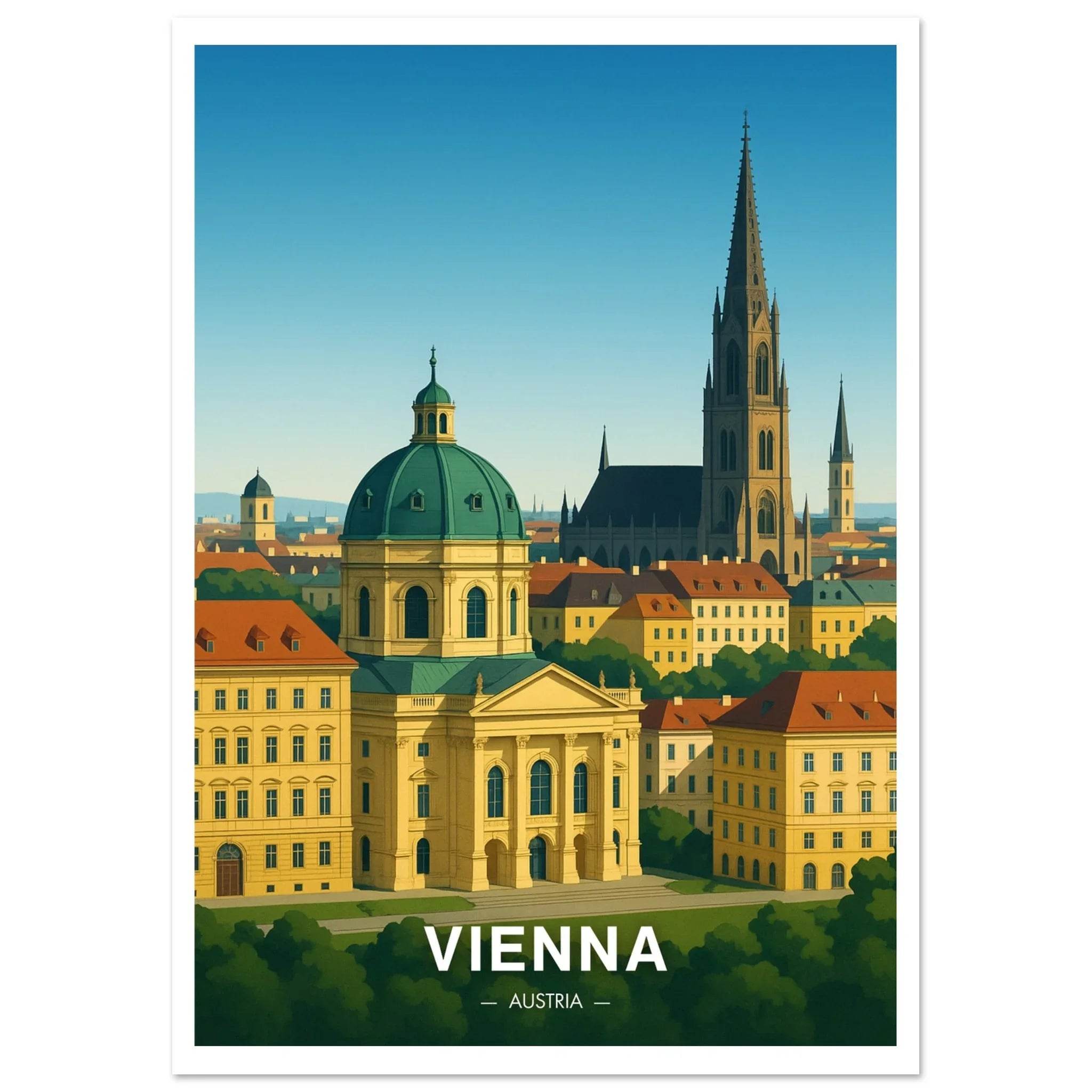 Wien Poster - Geoprints