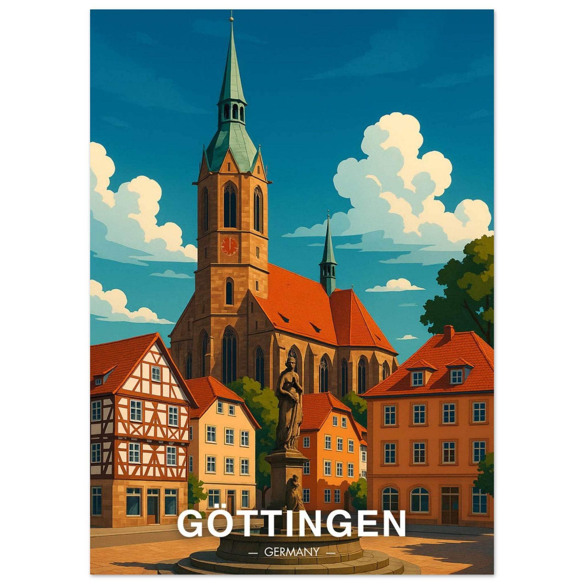 Göttingen Poster - Geoprints
