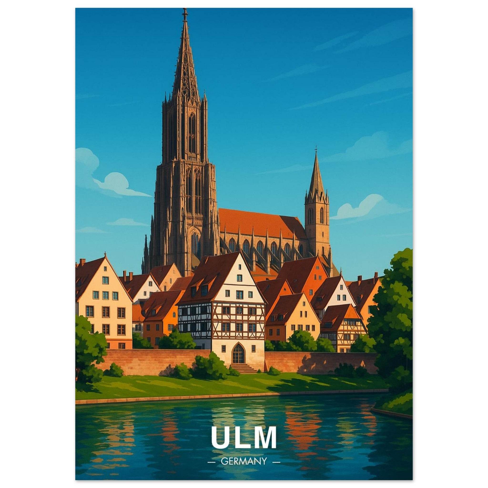 Ulm Poster - Geoprints