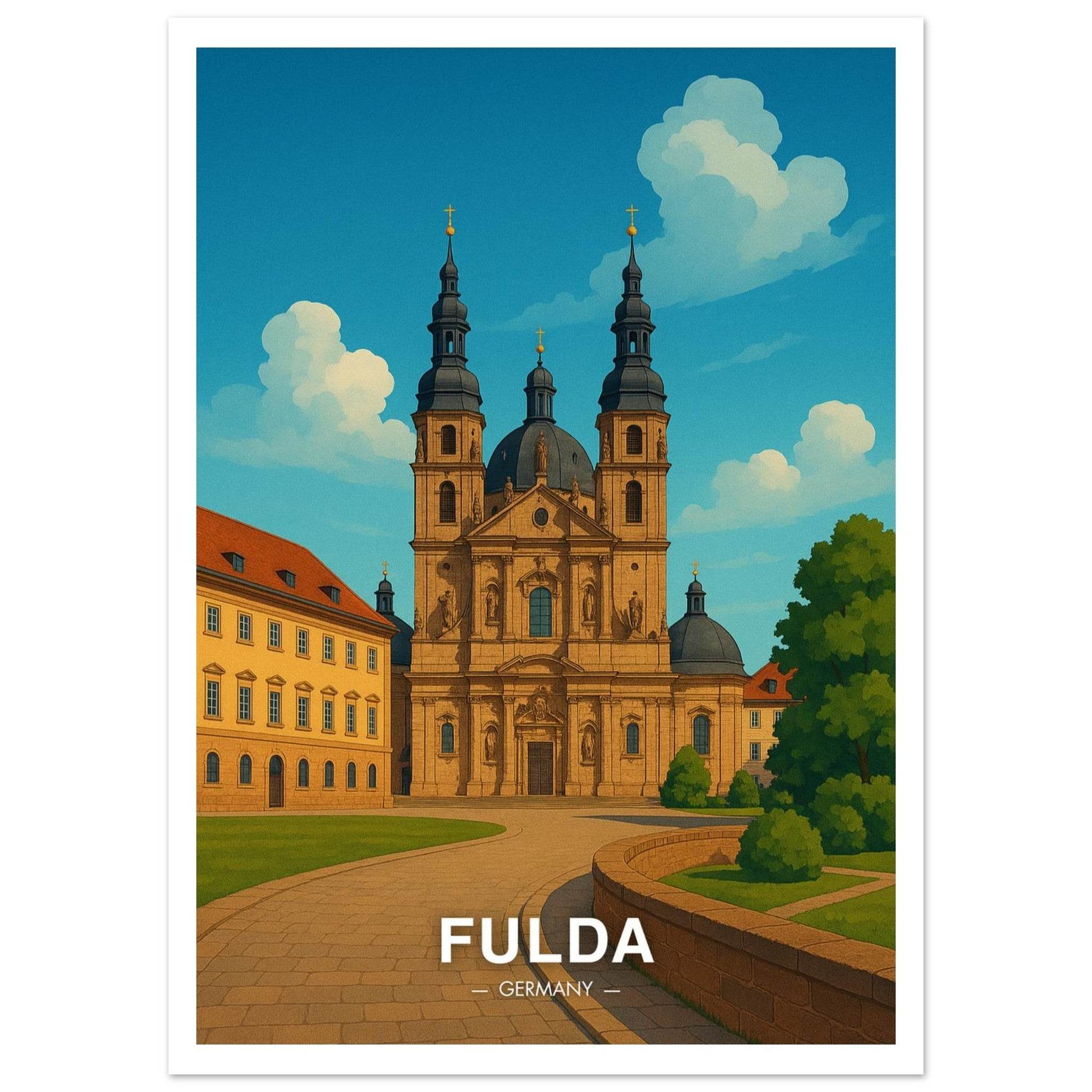 Fulda Poster - Geoprints