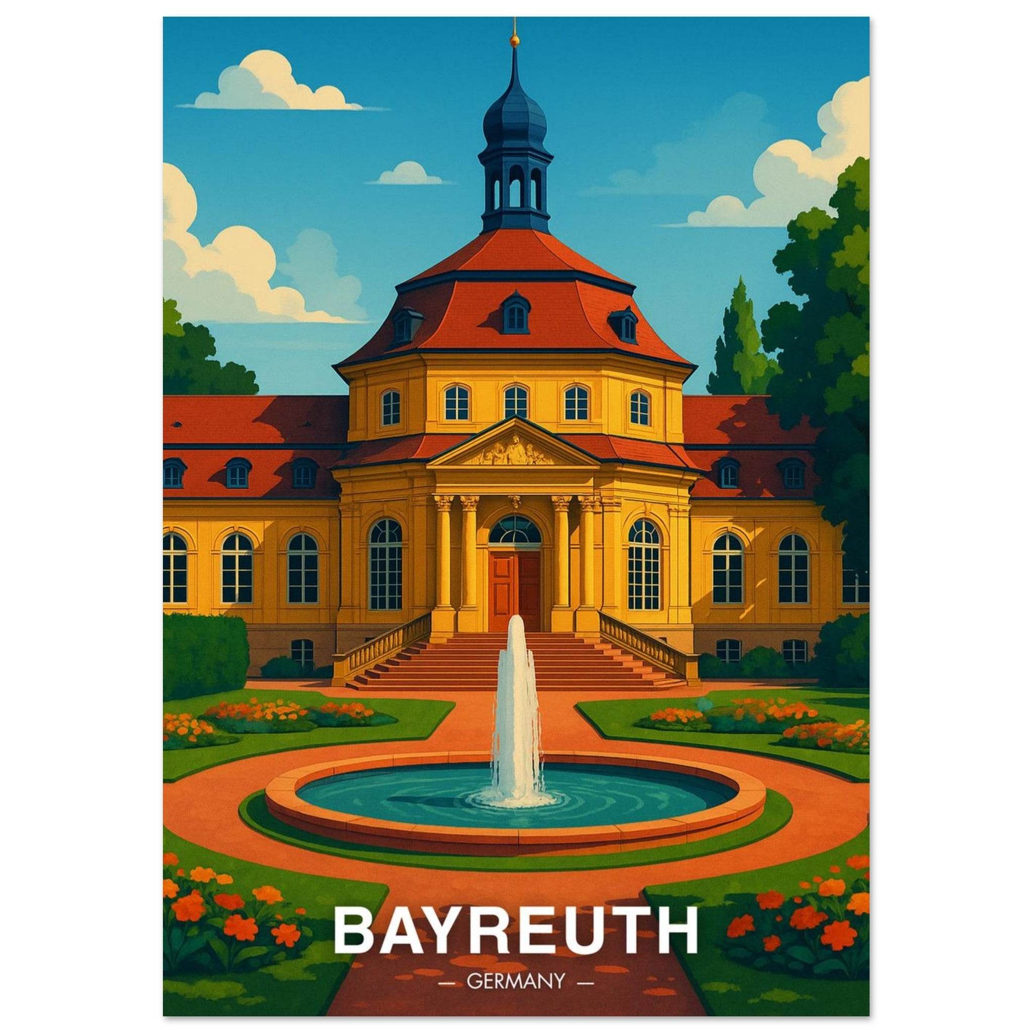 Bayreuth Poster - Geoprints