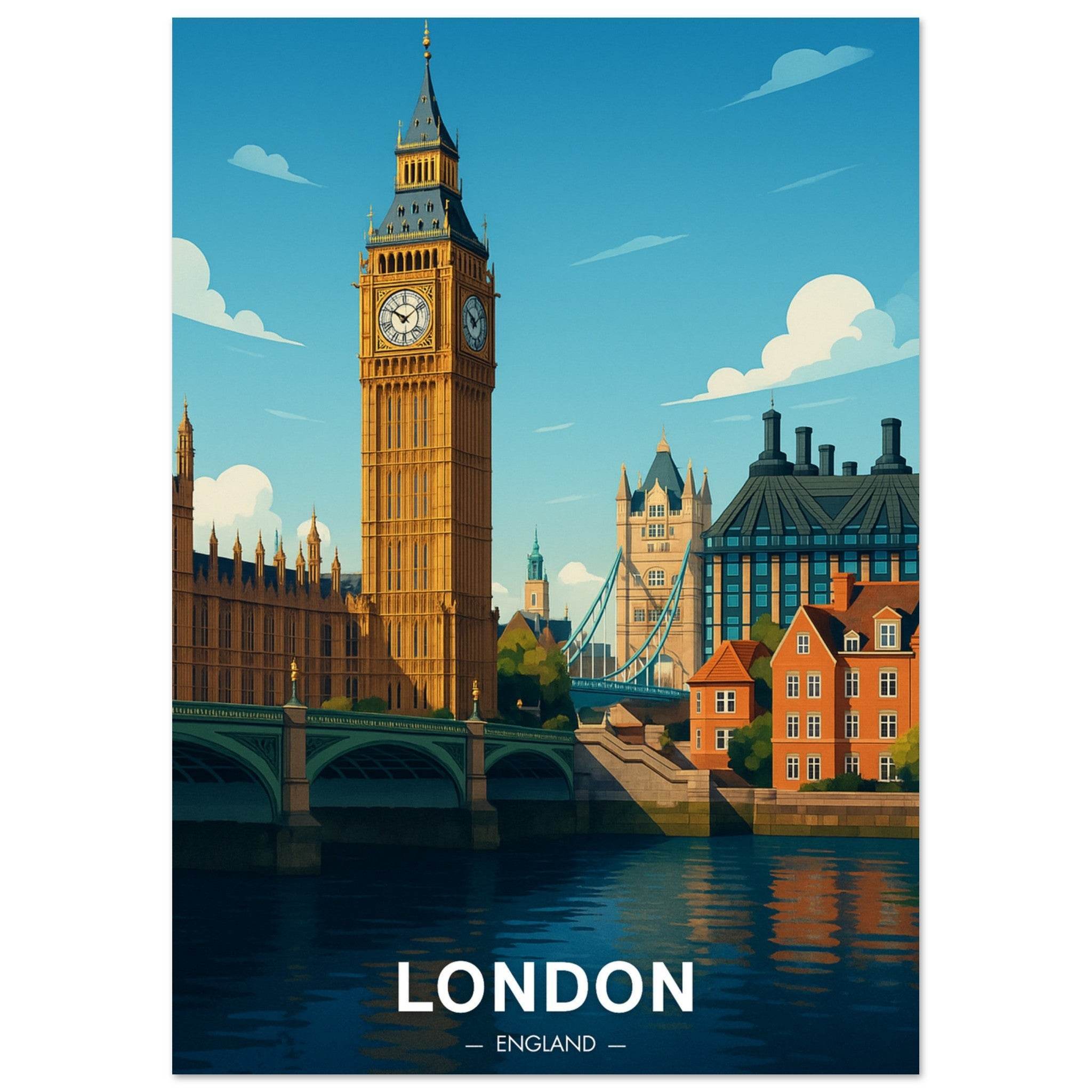 London Poster - Geoprints