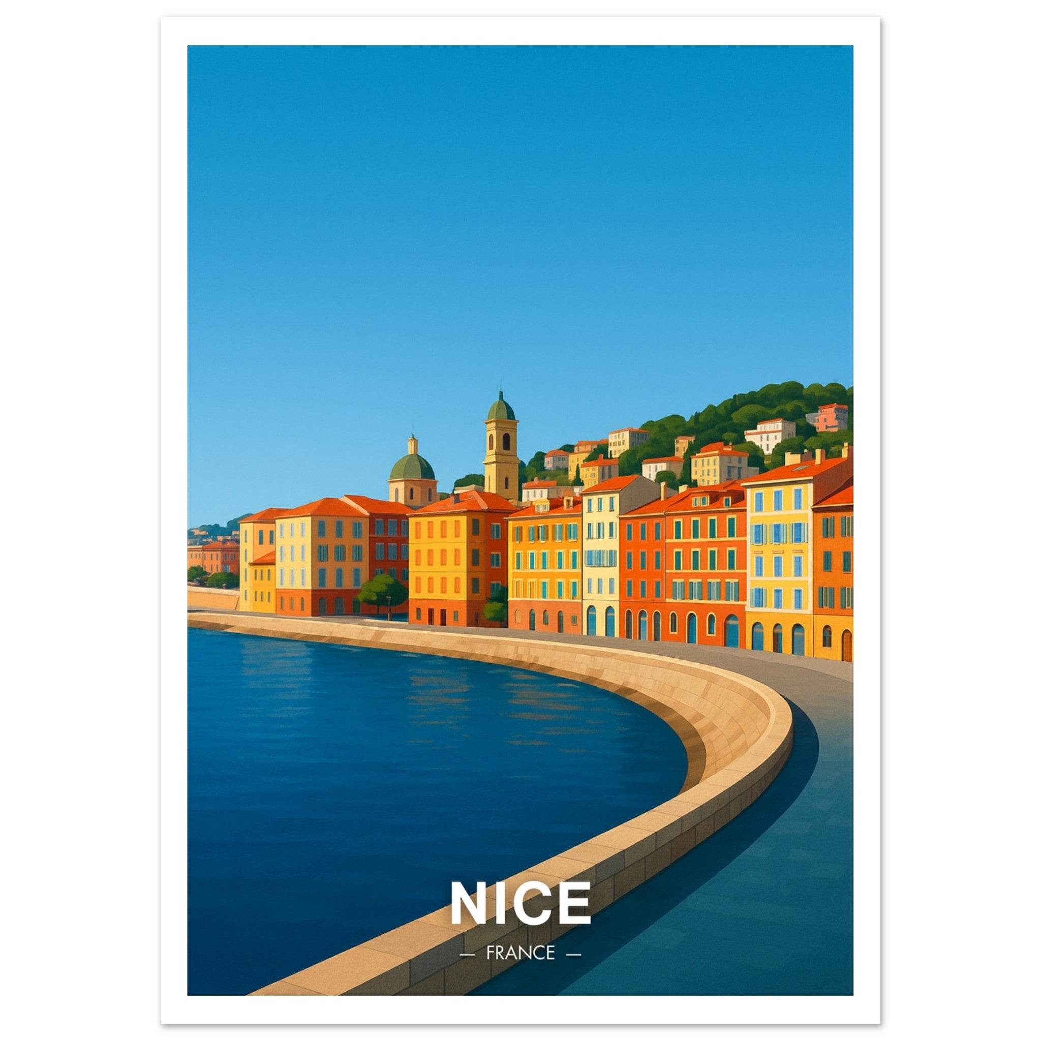 Nizza Poster - Geoprints