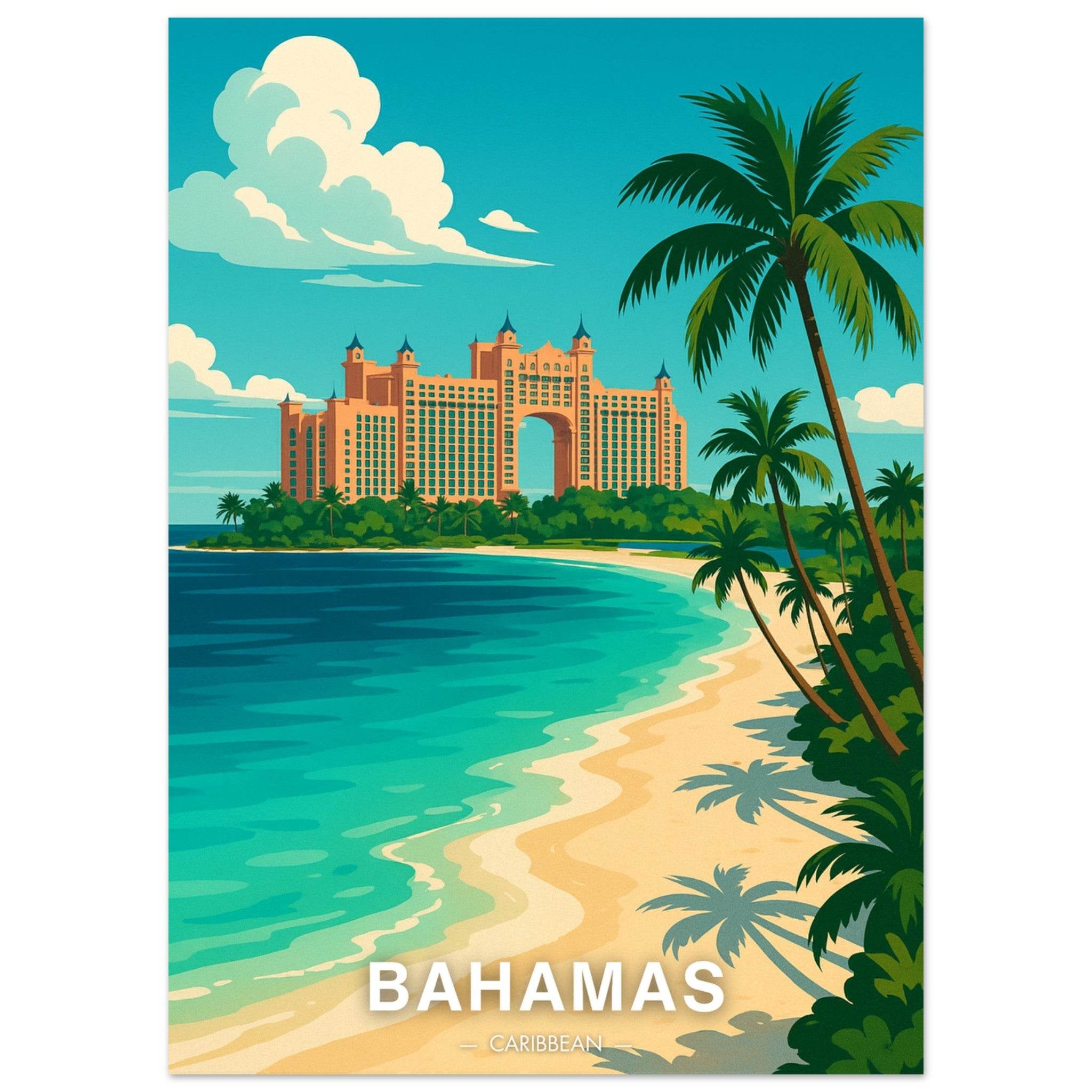 Bahamas Poster - Geoprints